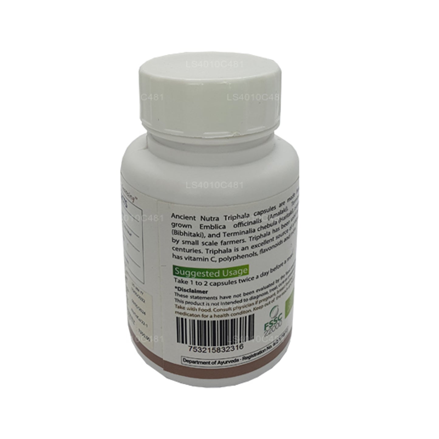 Ancient Nutra Triphala (60 Kapsułek)