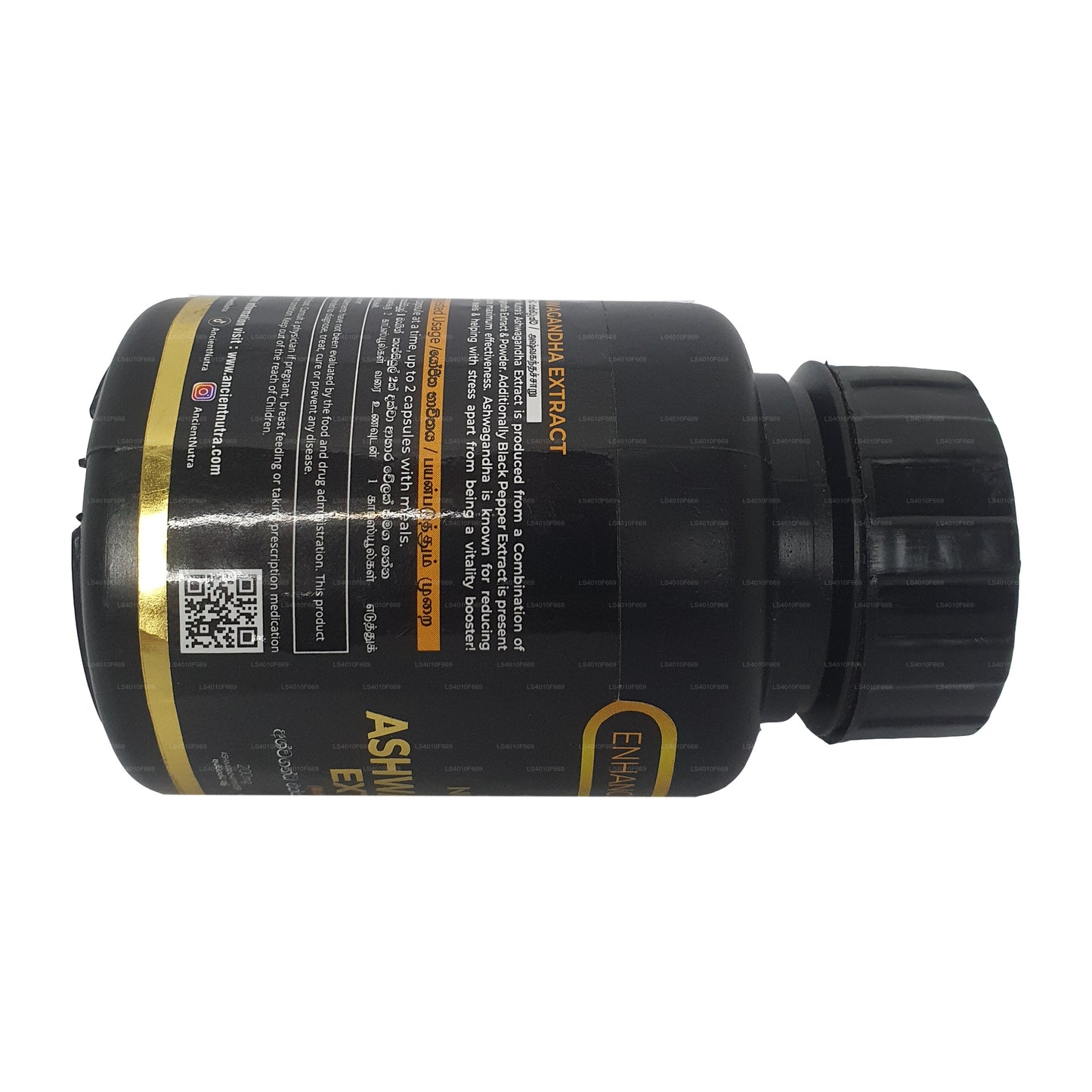 Ekstrakt z Ancient Nutra Ashwagandha (60 kapsułek)