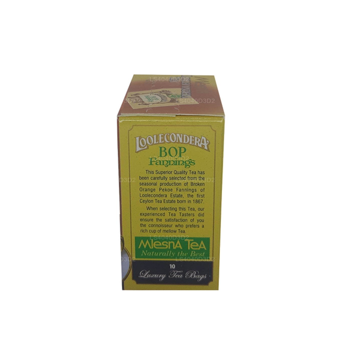 Mlesna Loolecondera Tea (20g) 10 Luxury Tea Bags