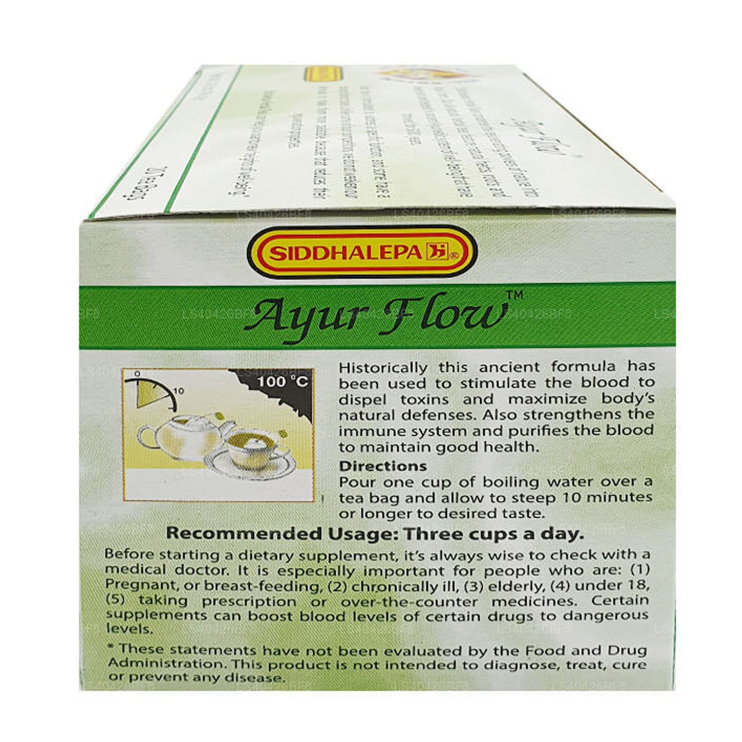 Siddhalepa Ayur Flow Tea (20 torebek)
