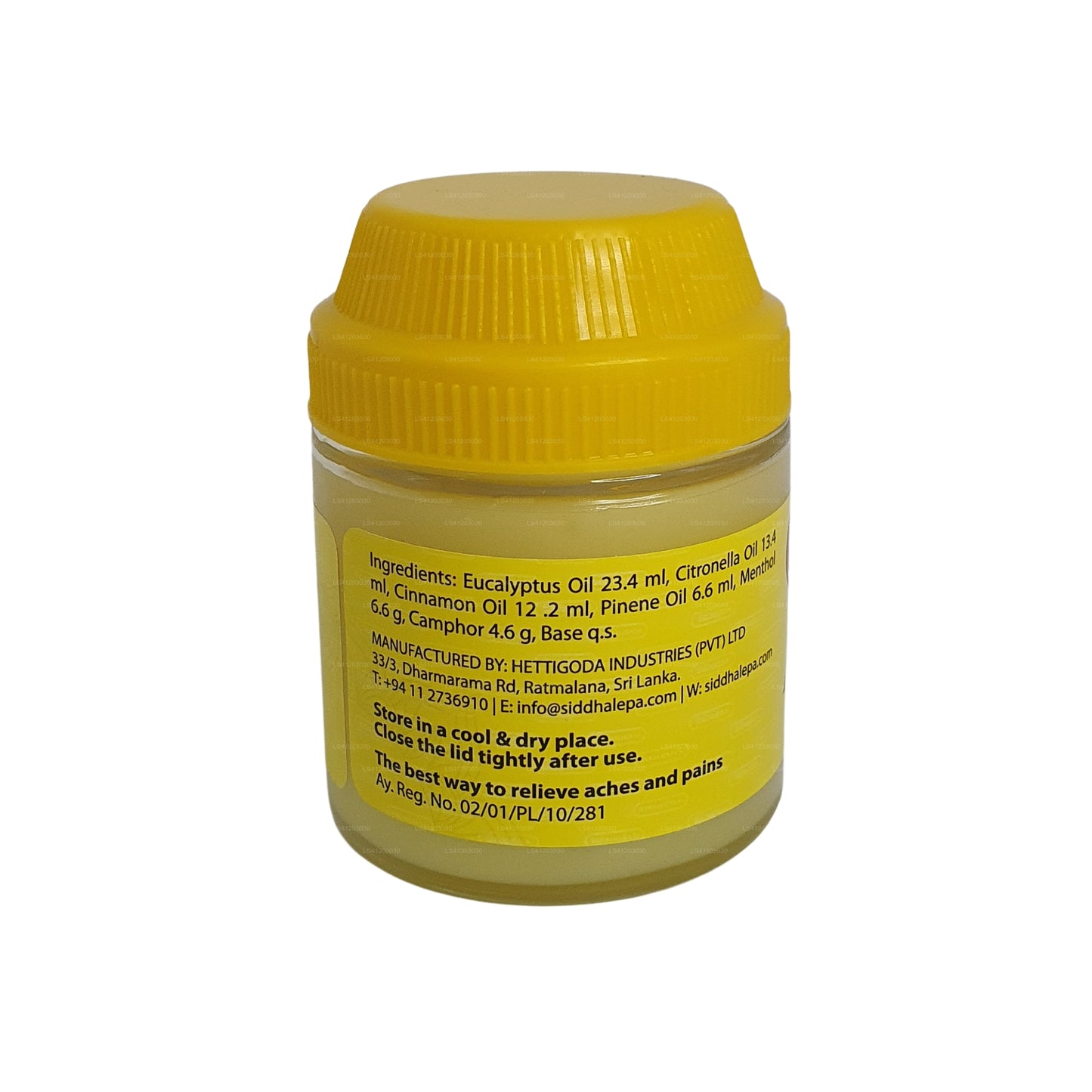 Siddhalepa Ayurveda Ziołowy Balsam