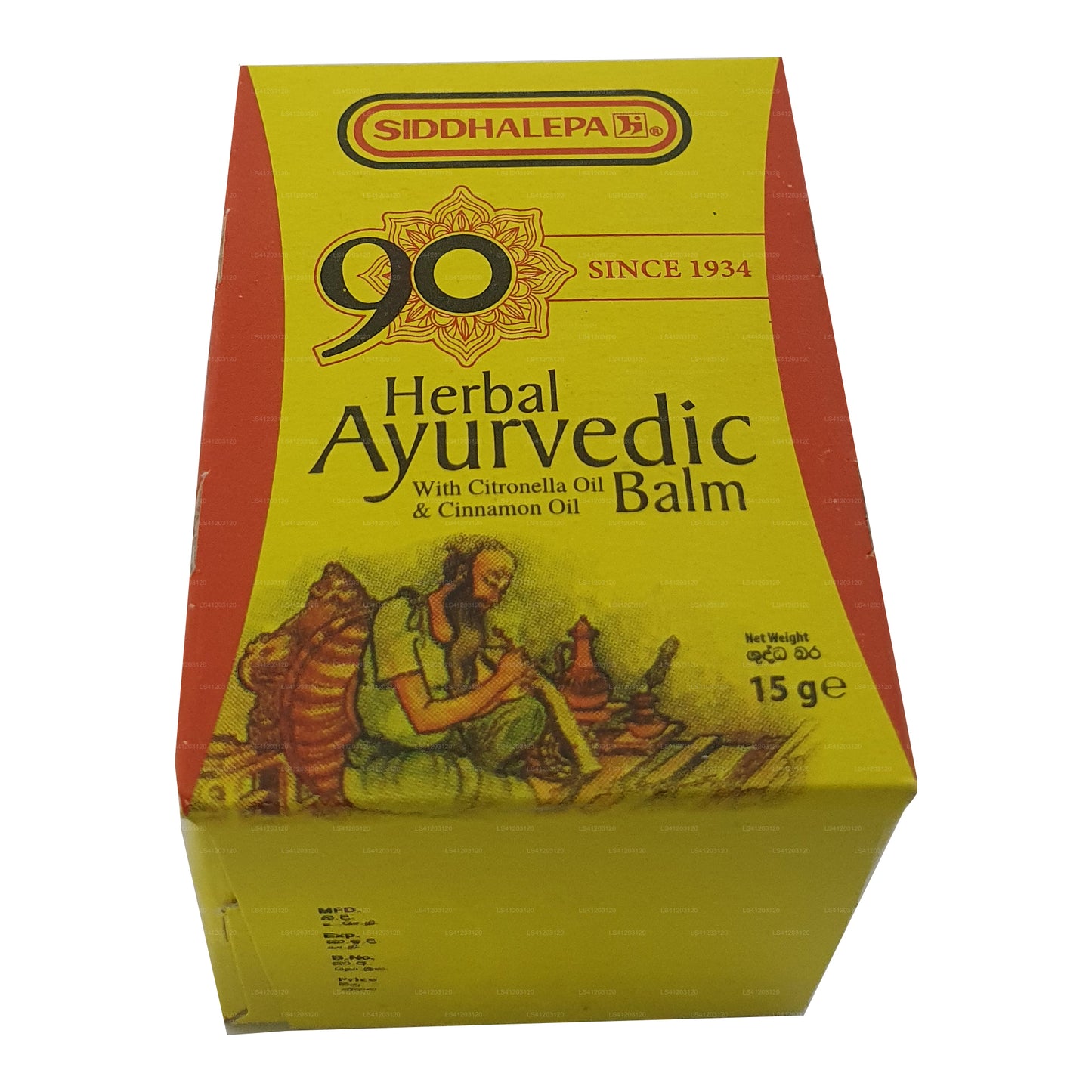 Siddhalepa Ayurveda Ziołowy Balsam