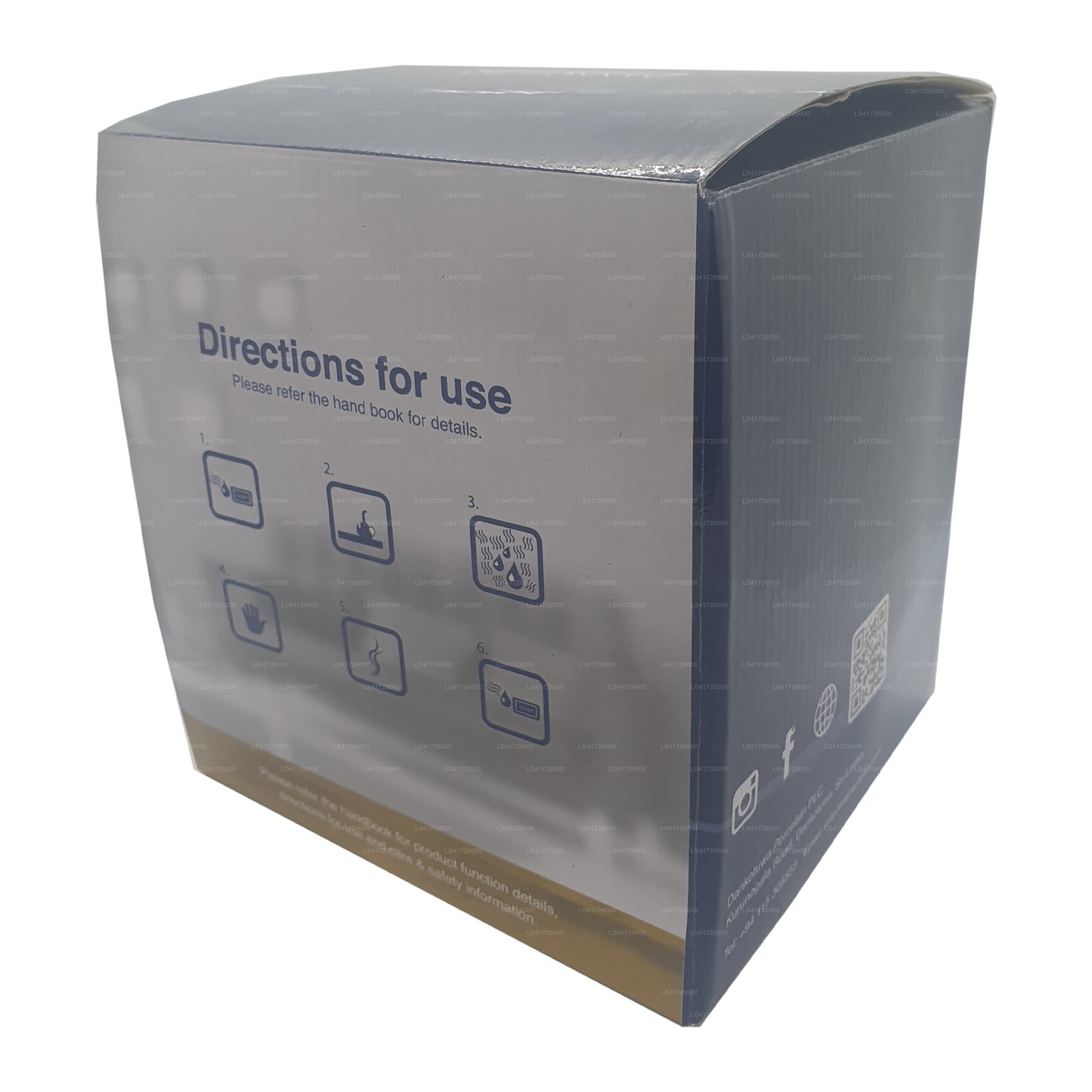 Porcelanowy inhalator parowy Dankotuwa