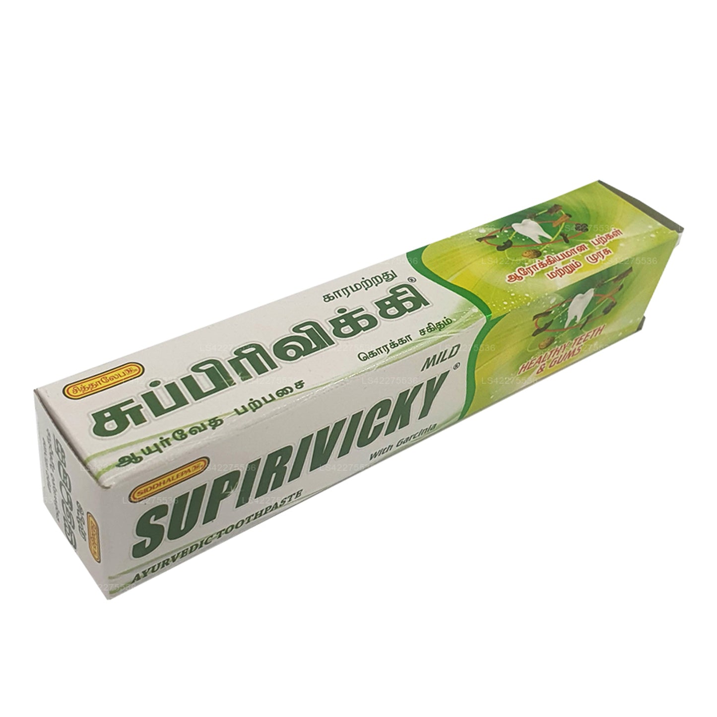 Siddhalepa Supirivicky Łagodna Ajurwedyjska pasta do zębów (40g)
