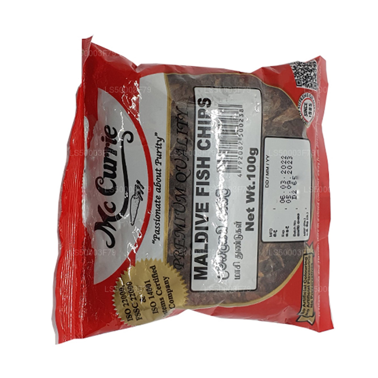 Chipsy rybne Mc Currie Malediwy (100g)