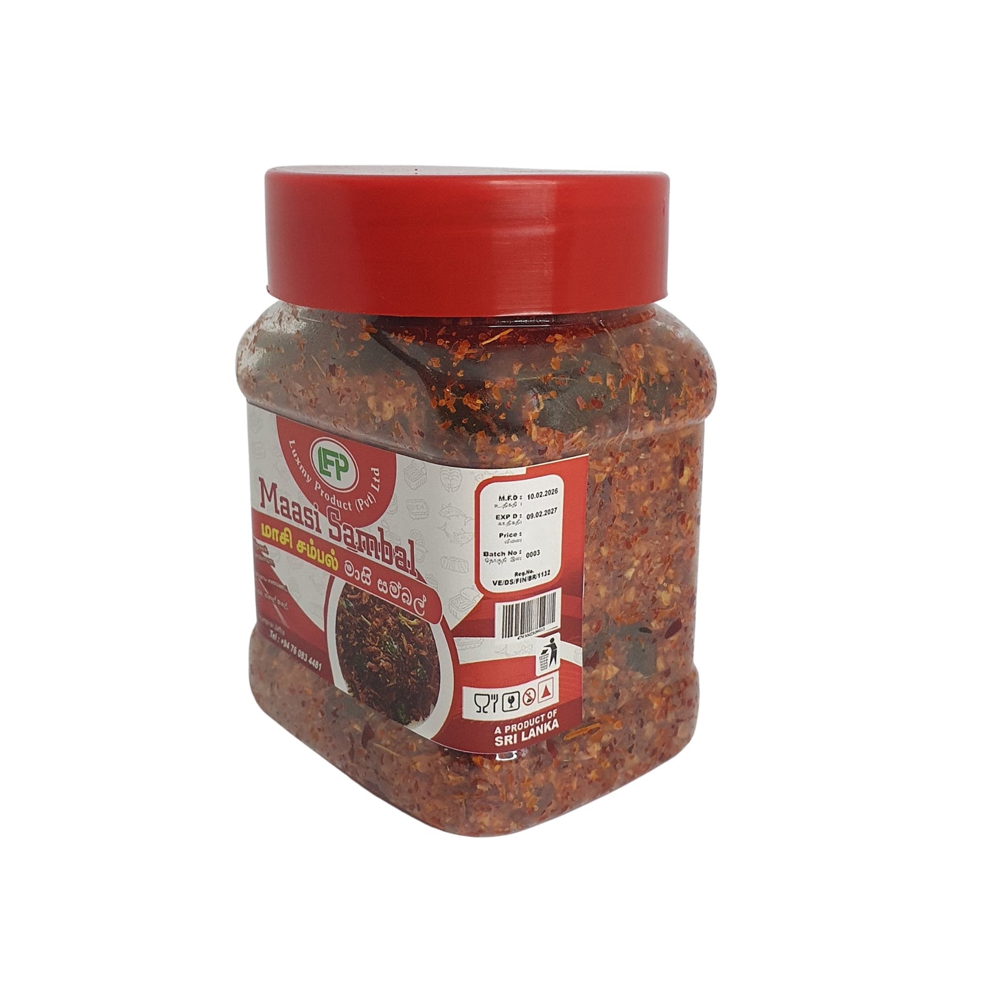 Luxmy Maasi Sambal (200 g)