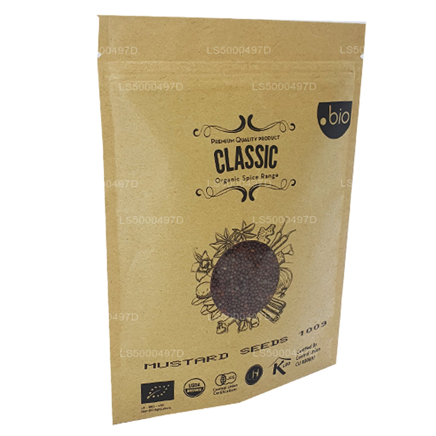 Organiczne nasiona gorczycy Lakpura