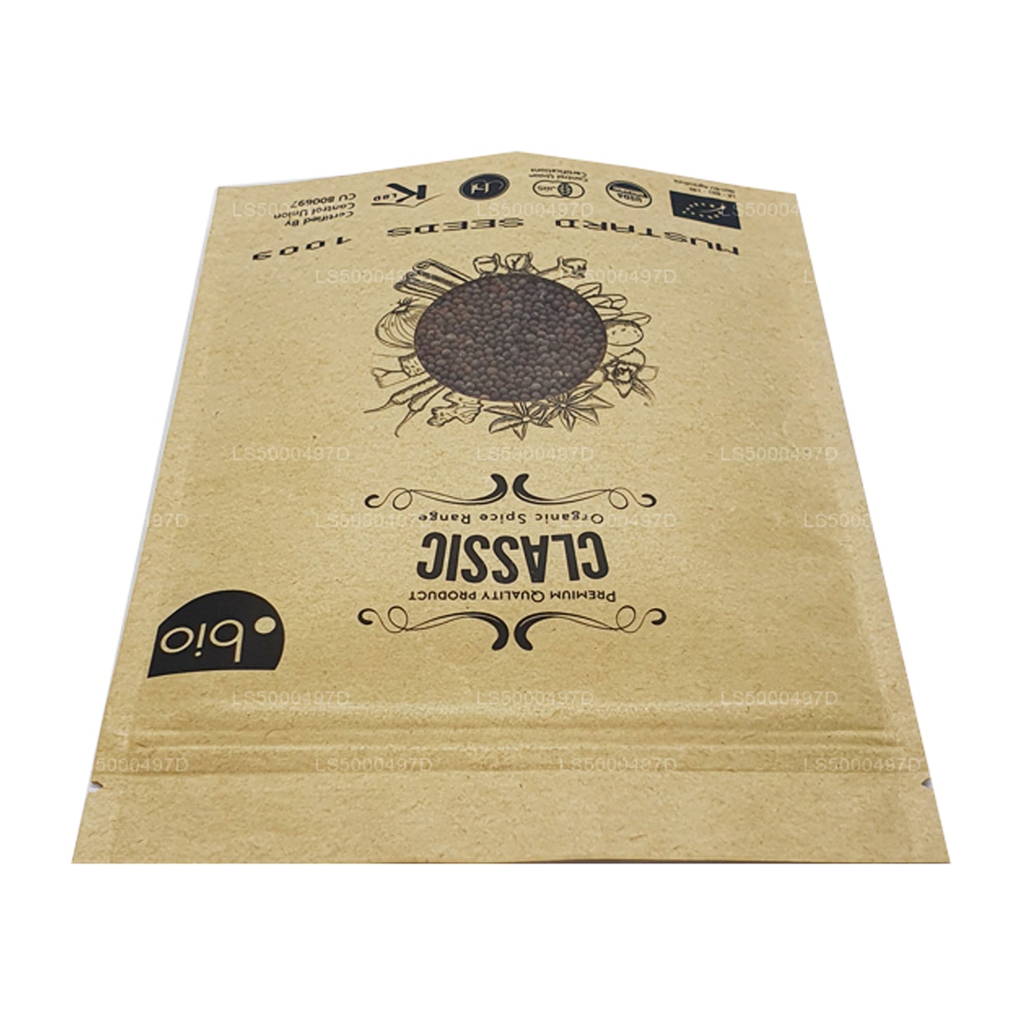 Organiczne nasiona gorczycy Lakpura