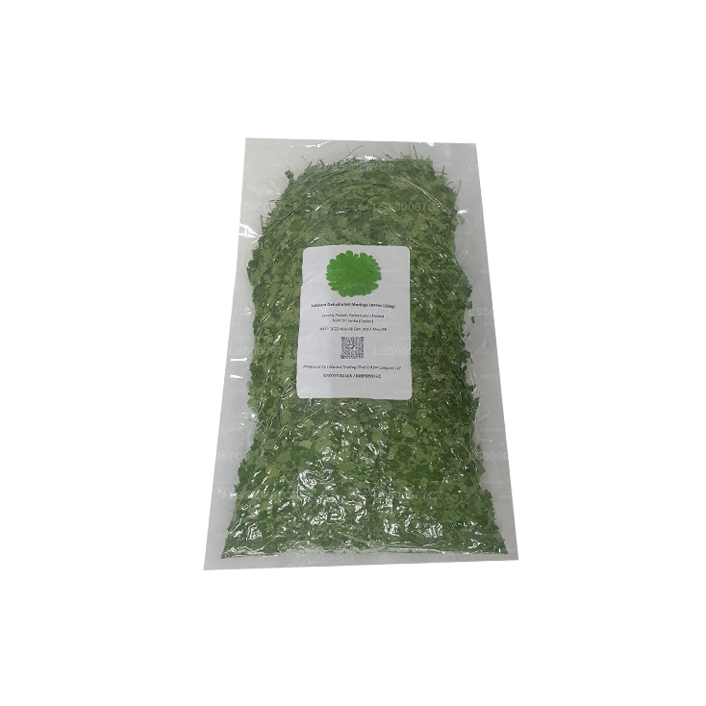 Lakpura Odwodniona Moringa Liście (250g)