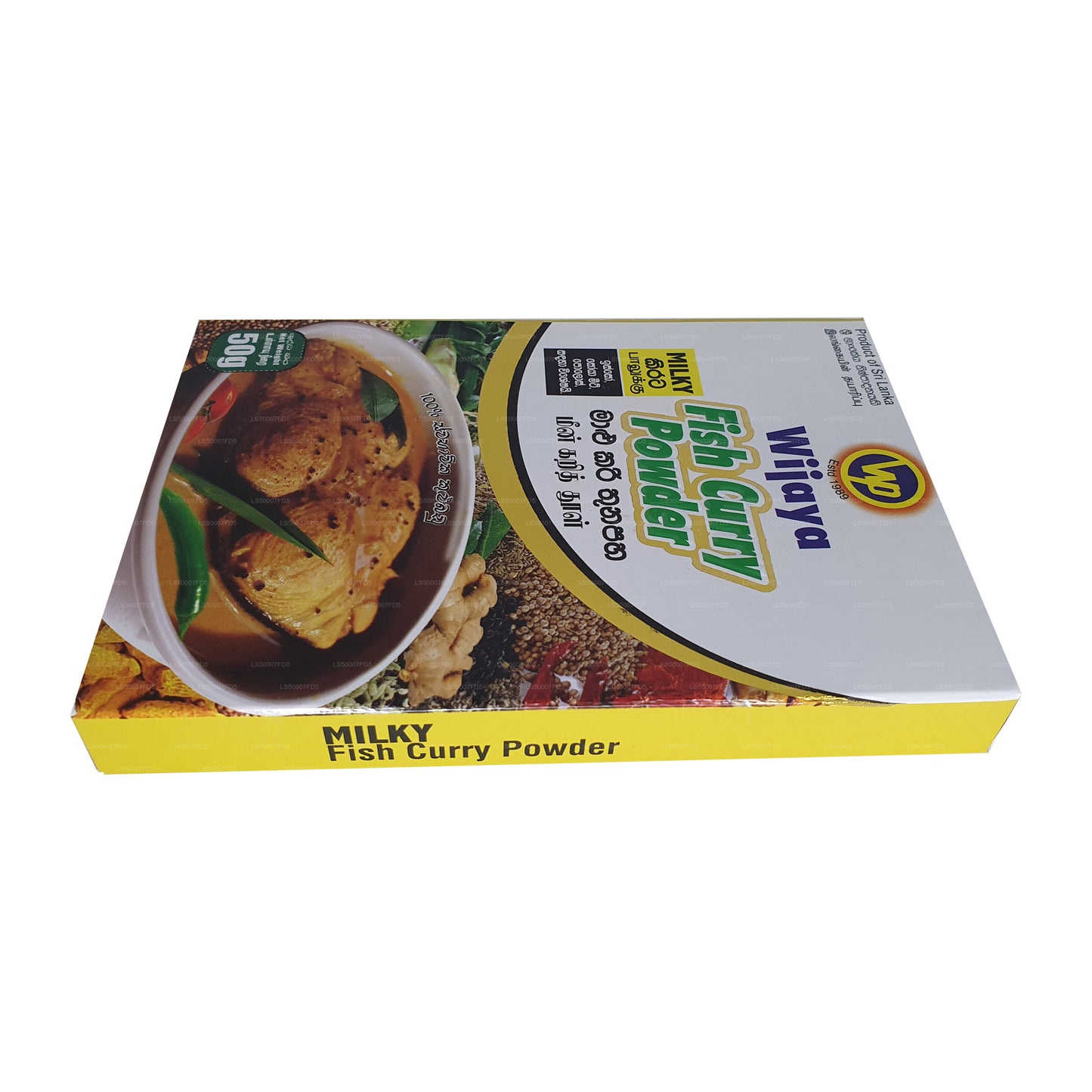 Wijaya Milky Fish Curry w proszku (50g)