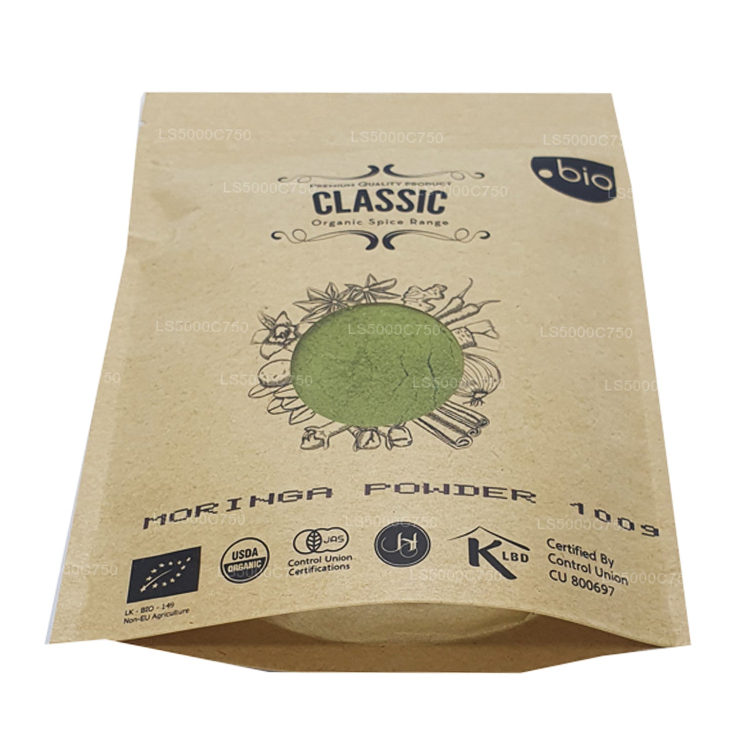 Lakpura Organiczny proszek z liści Moringa