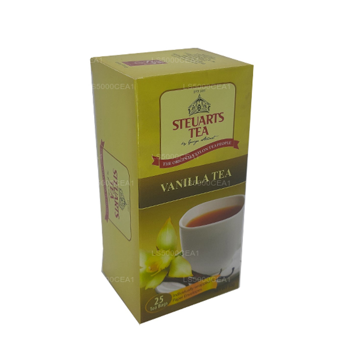 George Steuarts Vanilla Tea (50g) 25 Tea Bags