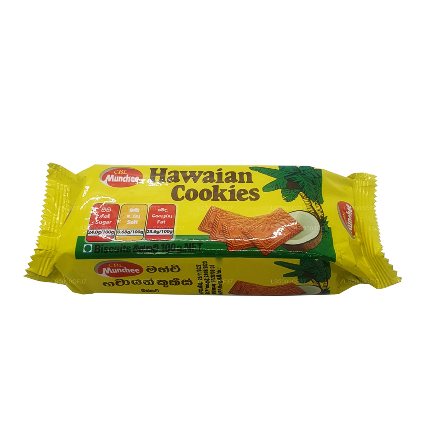 Hawajskie ciasteczka Munchee (100g)