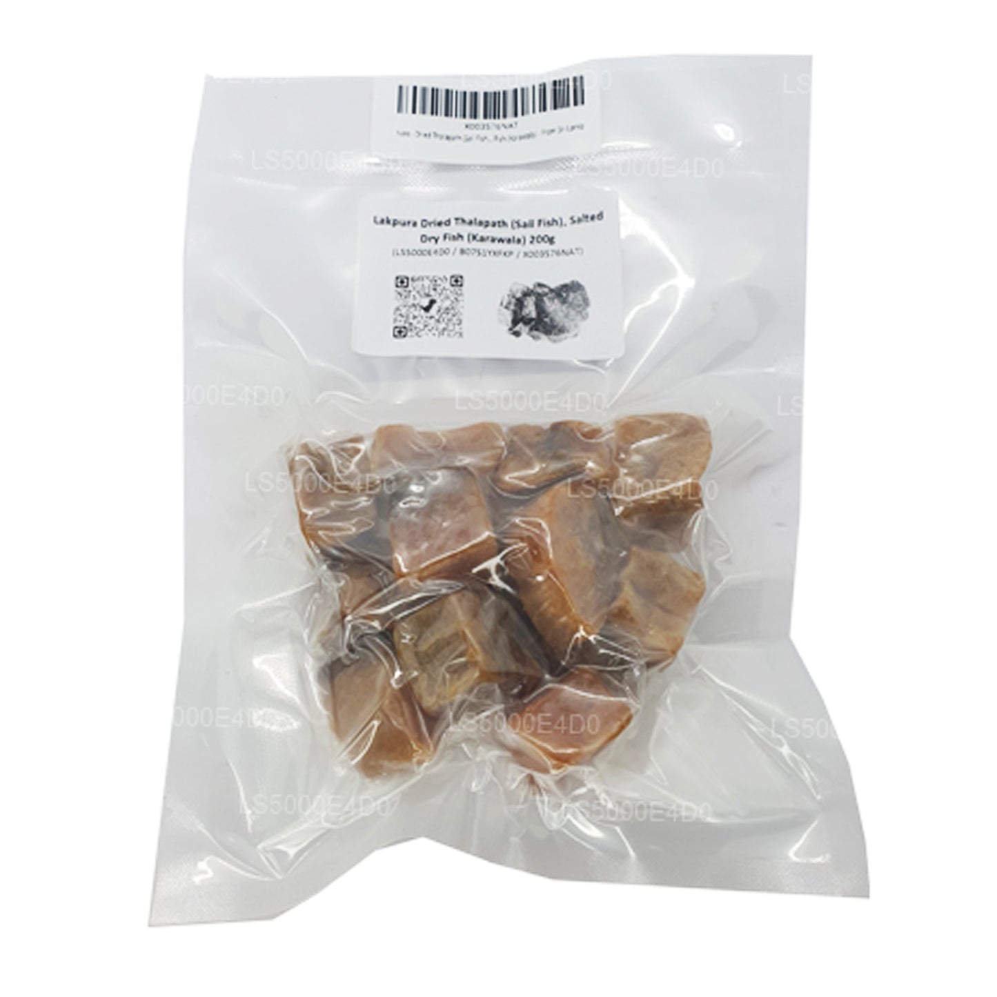 Lakpura Suszona Thalapath (Ryba żaglowca) 200g, Solona Sucha Ryba (Karawala)