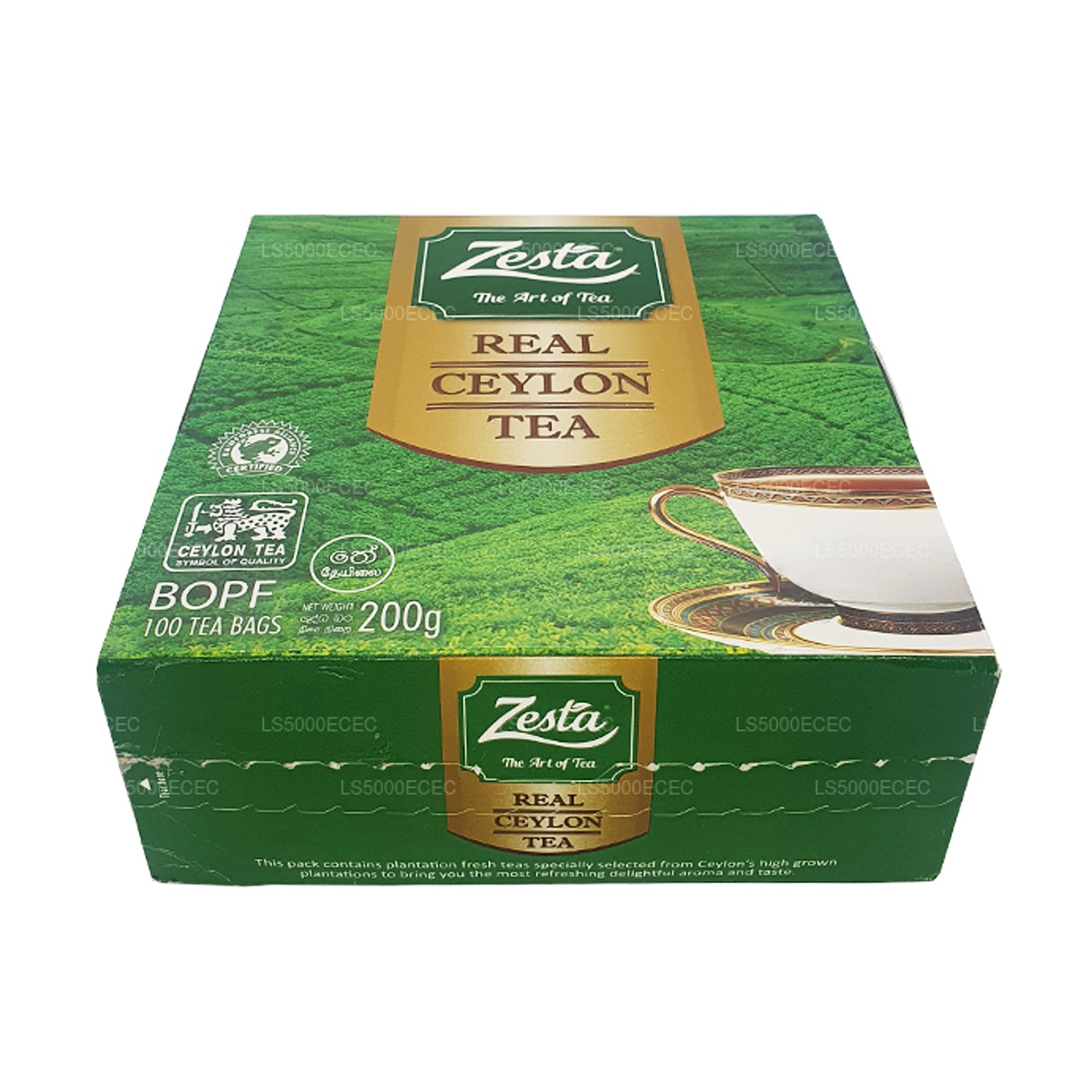 Zesta Real Ceylon Tea (200g) 100 torebek
