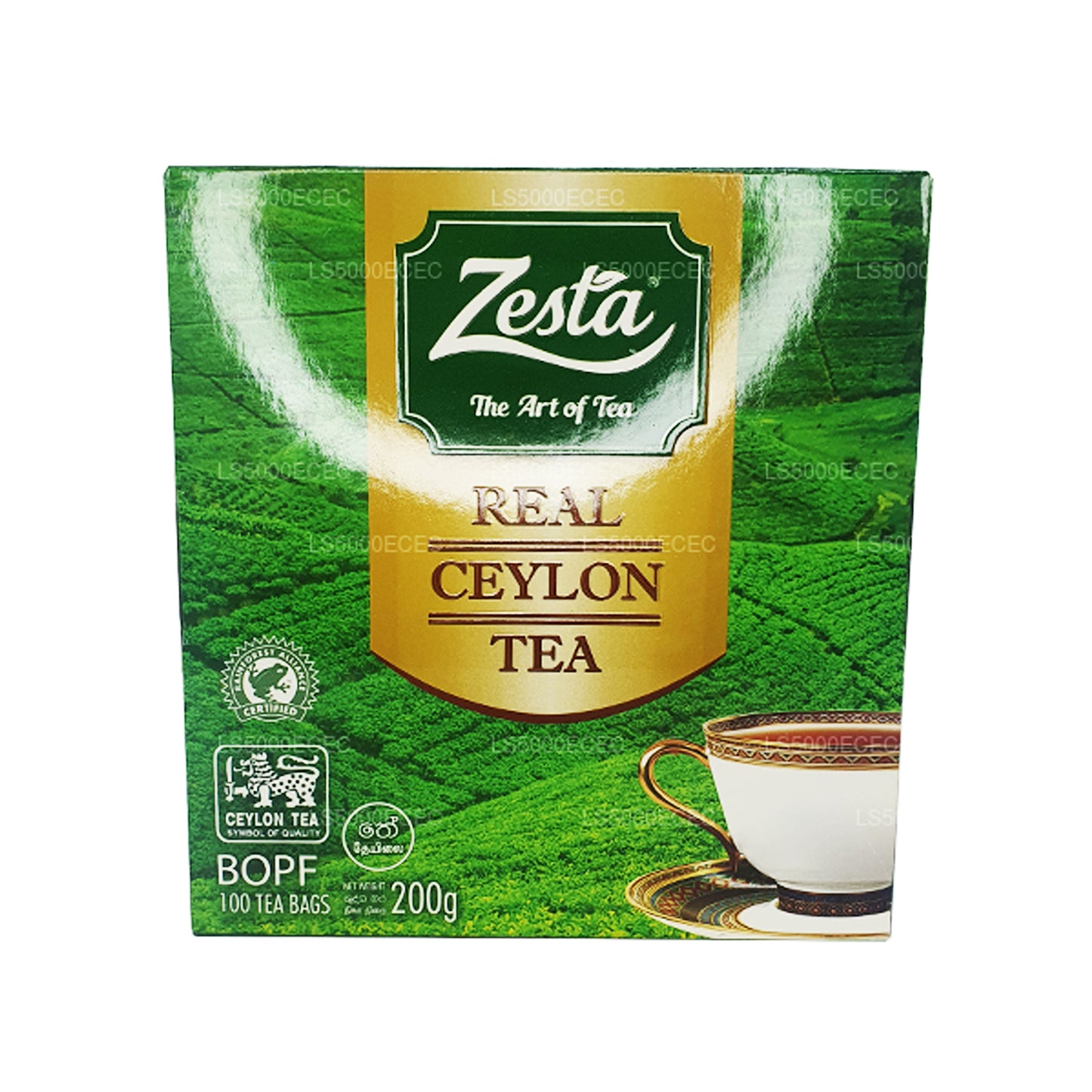 Zesta Real Ceylon Tea (200g) 100 torebek