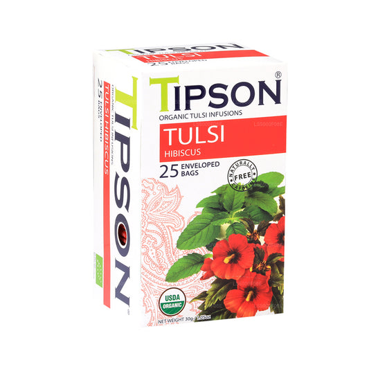 Tipson Tea Organic Tulsi With Hibiscus (30g)