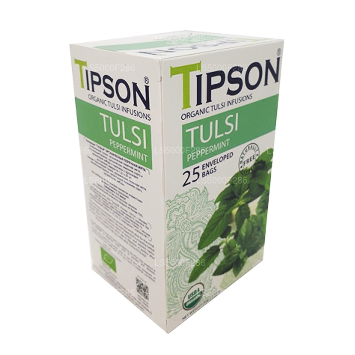 Tipson Herbata Organiczna Tulsi Z Miętą Pieprzową (30g)