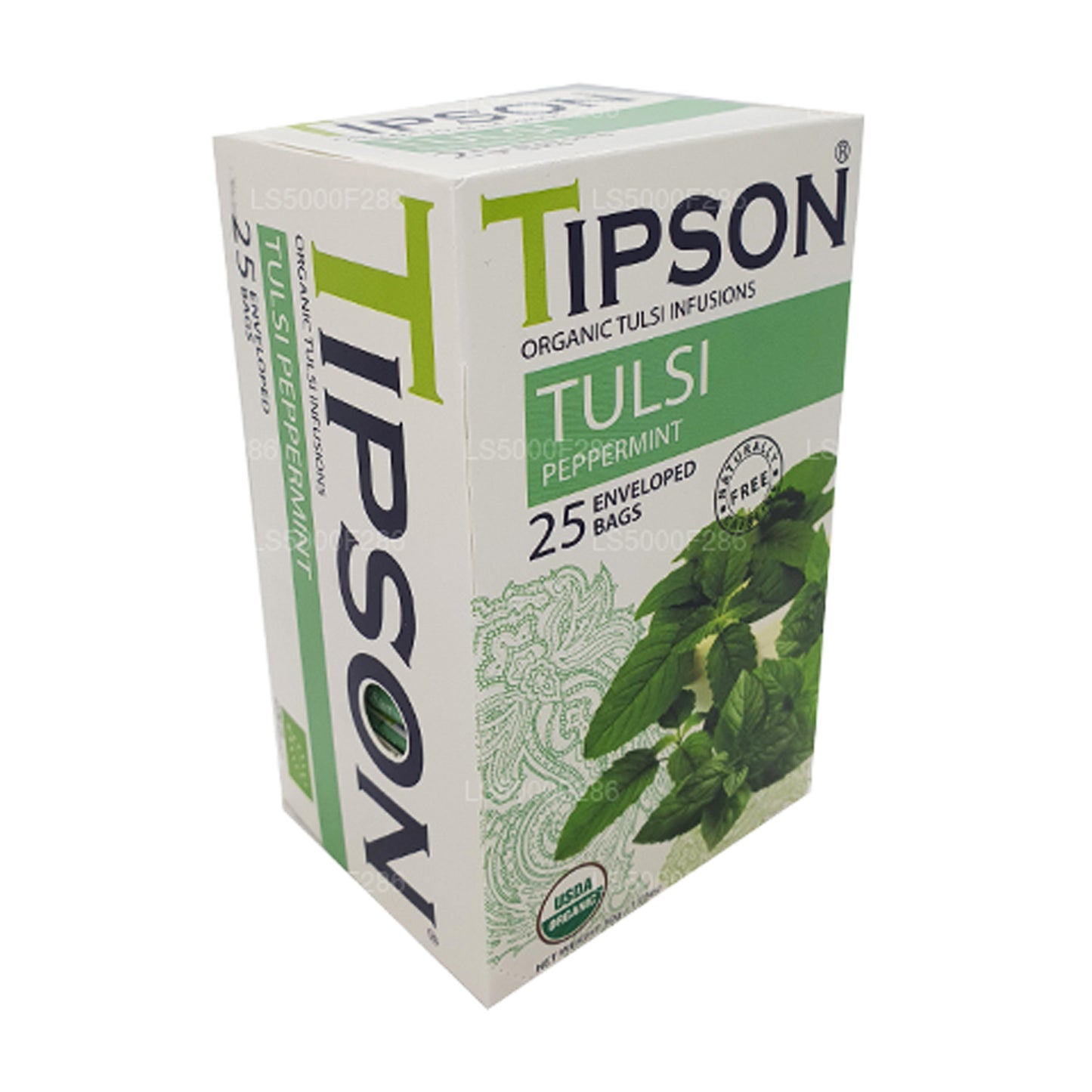 Tipson Herbata Organiczna Tulsi Z Miętą Pieprzową (30g)