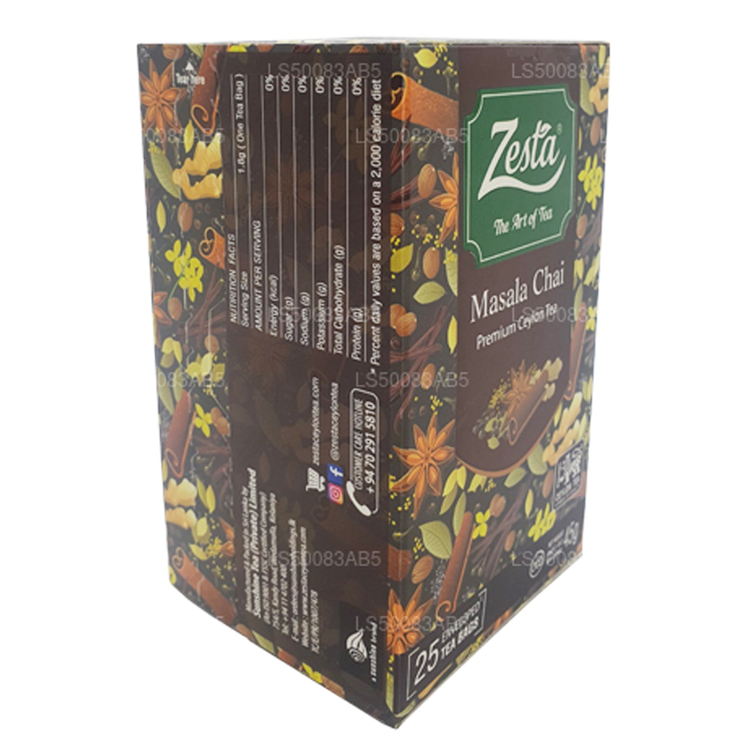 Zesta Masala Chai (45g) 25 torebek