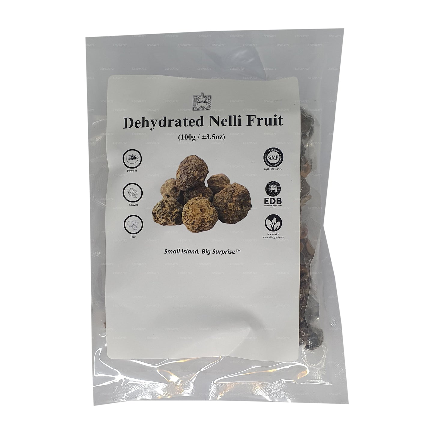 Lakpura Odwodniona Nelli (Amla/Phyllanthus emblica) Owoce