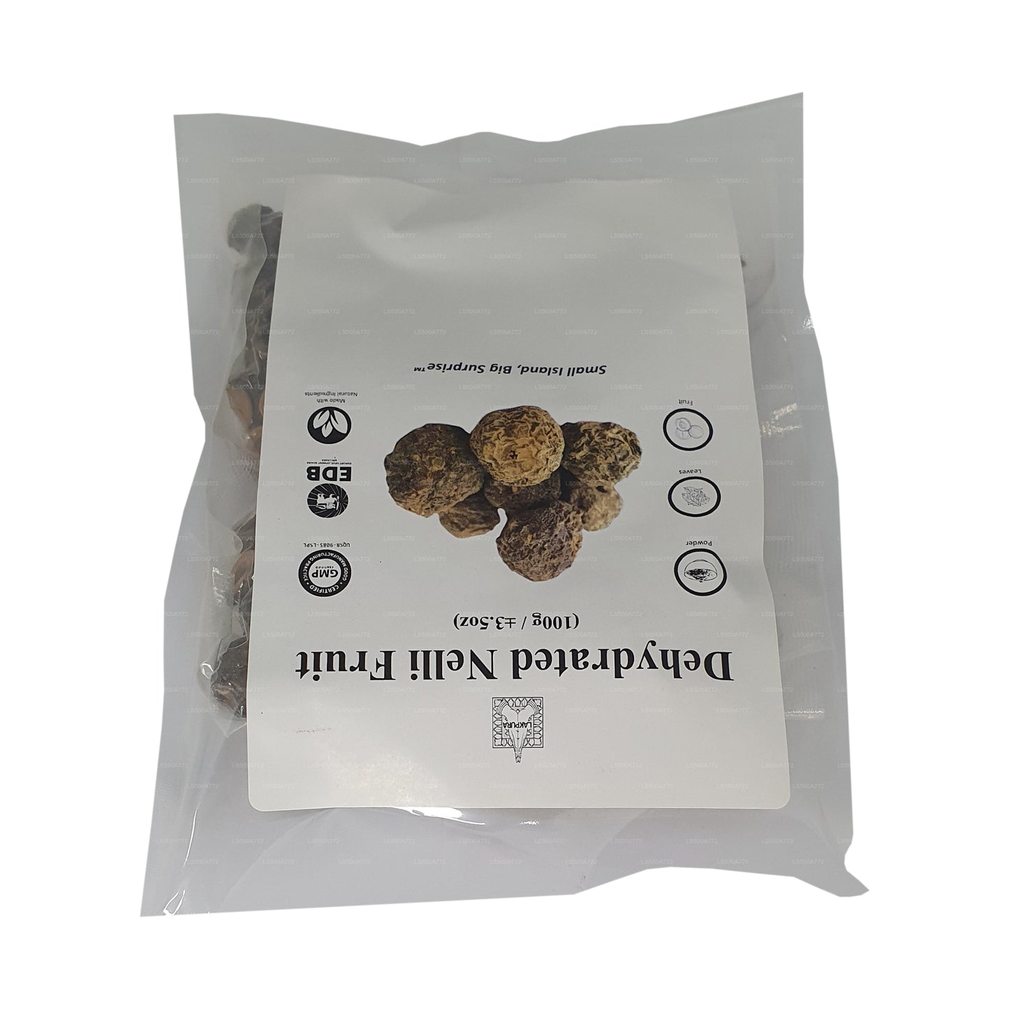 Lakpura Odwodniona Nelli (Amla/Phyllanthus emblica) Owoce