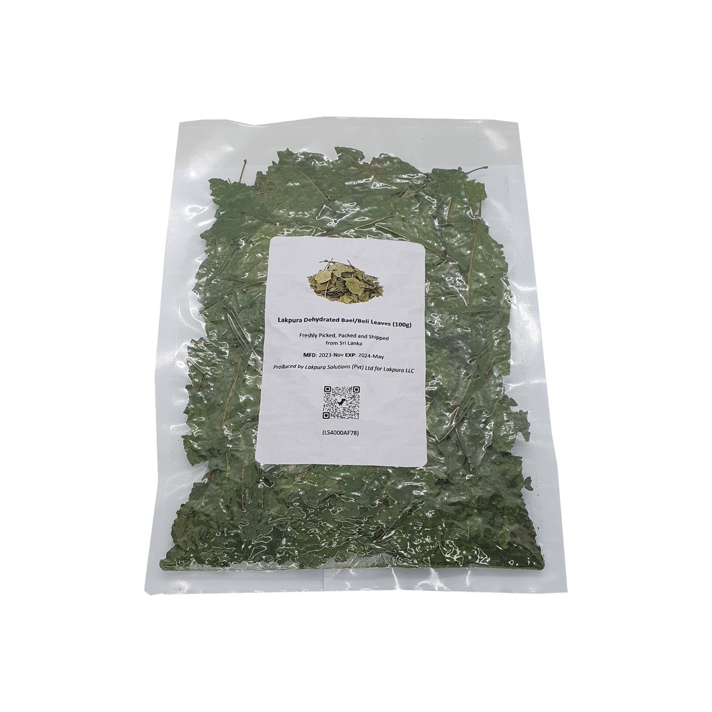 Lakpura Odwodnione liście Bael/Beli