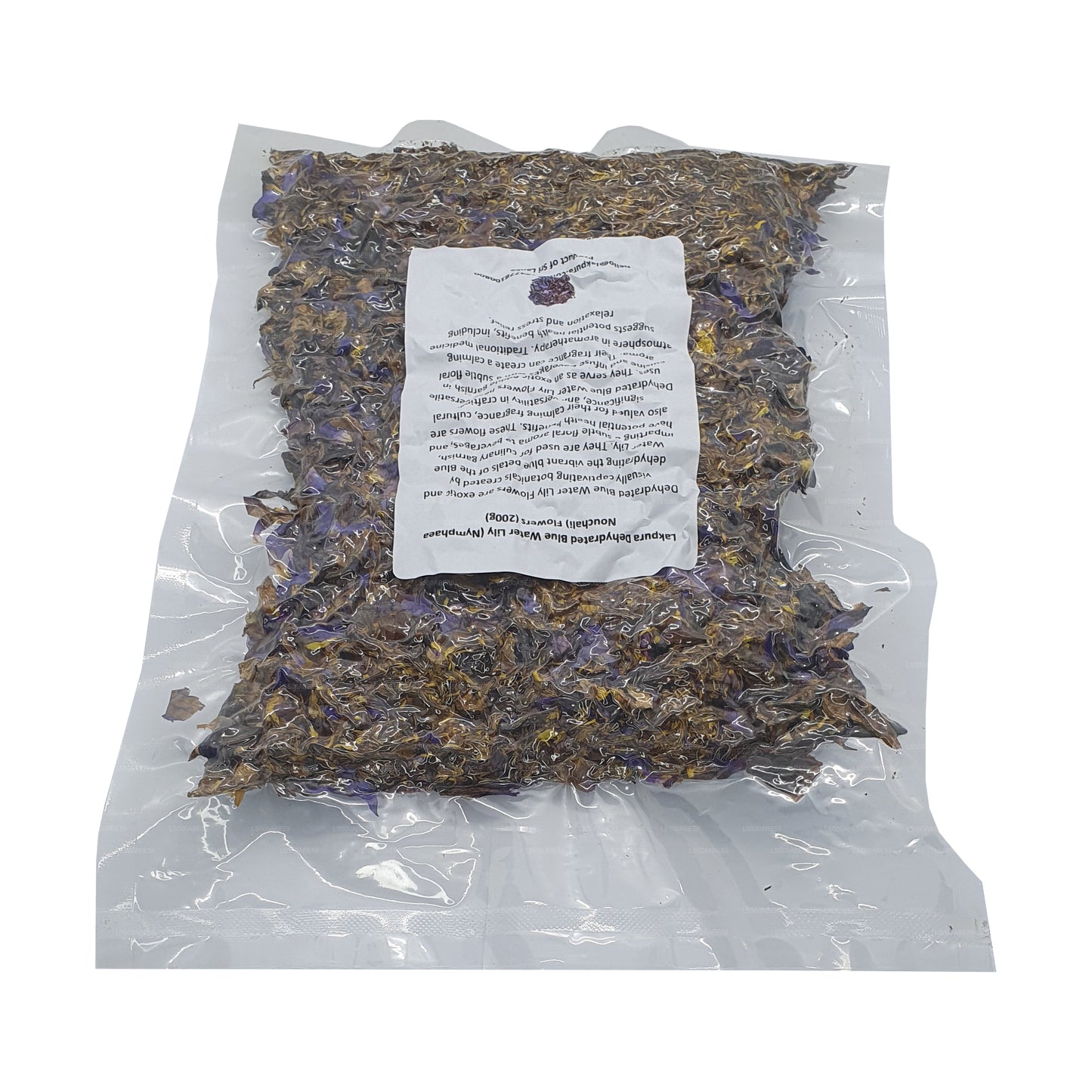 Lakpura Odwodniona Niebieska Lilia Wodna (Nymphaea Nouchali) Kwiaty