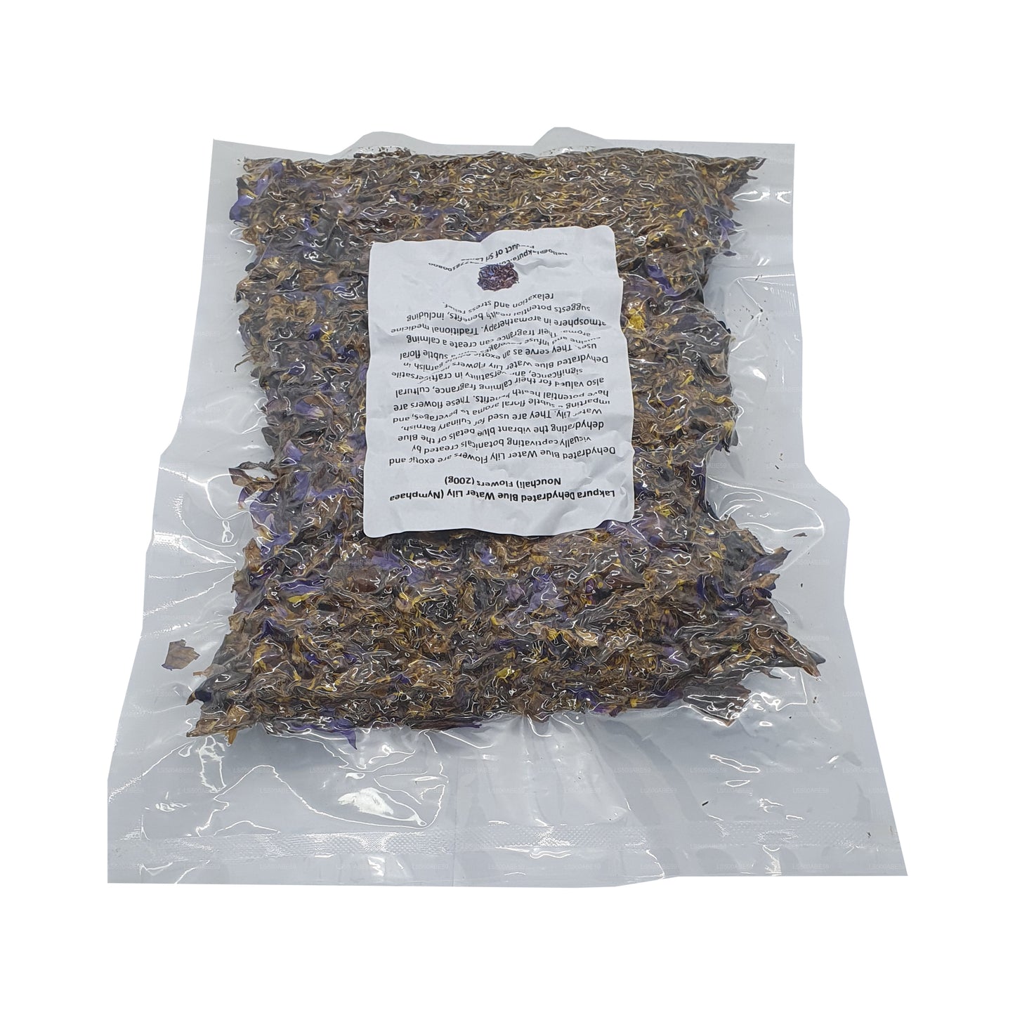 Lakpura Odwodniona Niebieska Lilia Wodna (Nymphaea Nouchali) Kwiaty