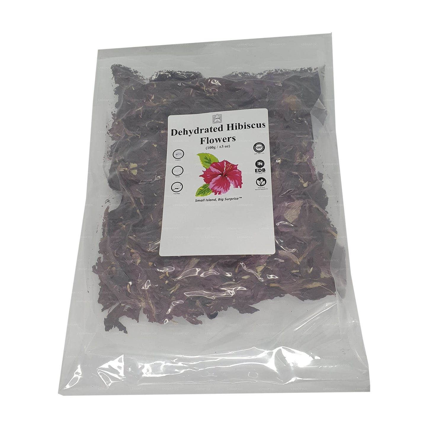 Suszone kwiaty hibiskusa różowego (Wada Mal) Lakpura®