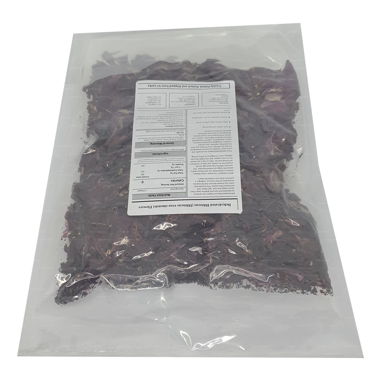 Suszone kwiaty hibiskusa różowego (Wada Mal) Lakpura®