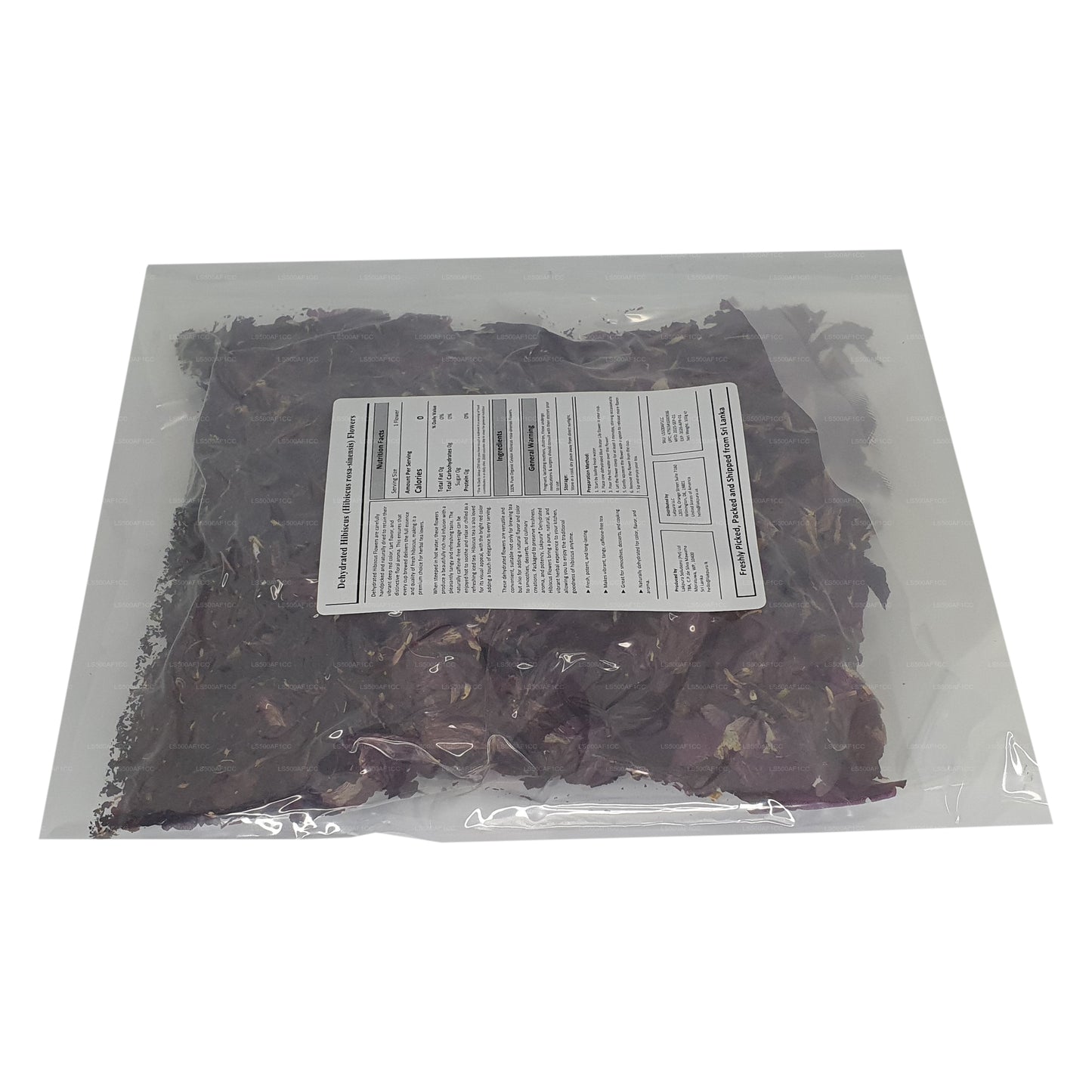 Suszone kwiaty hibiskusa różowego (Wada Mal) Lakpura®