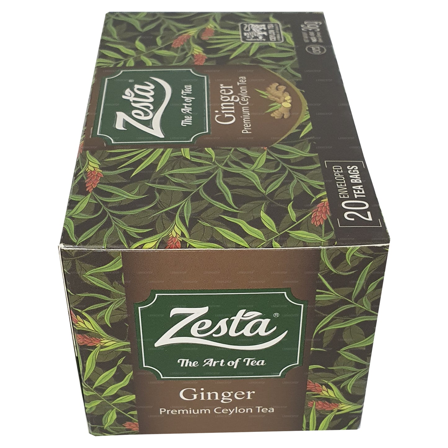 Zesta Ginger Premium Tea cejlońska (36g) 20 torebek