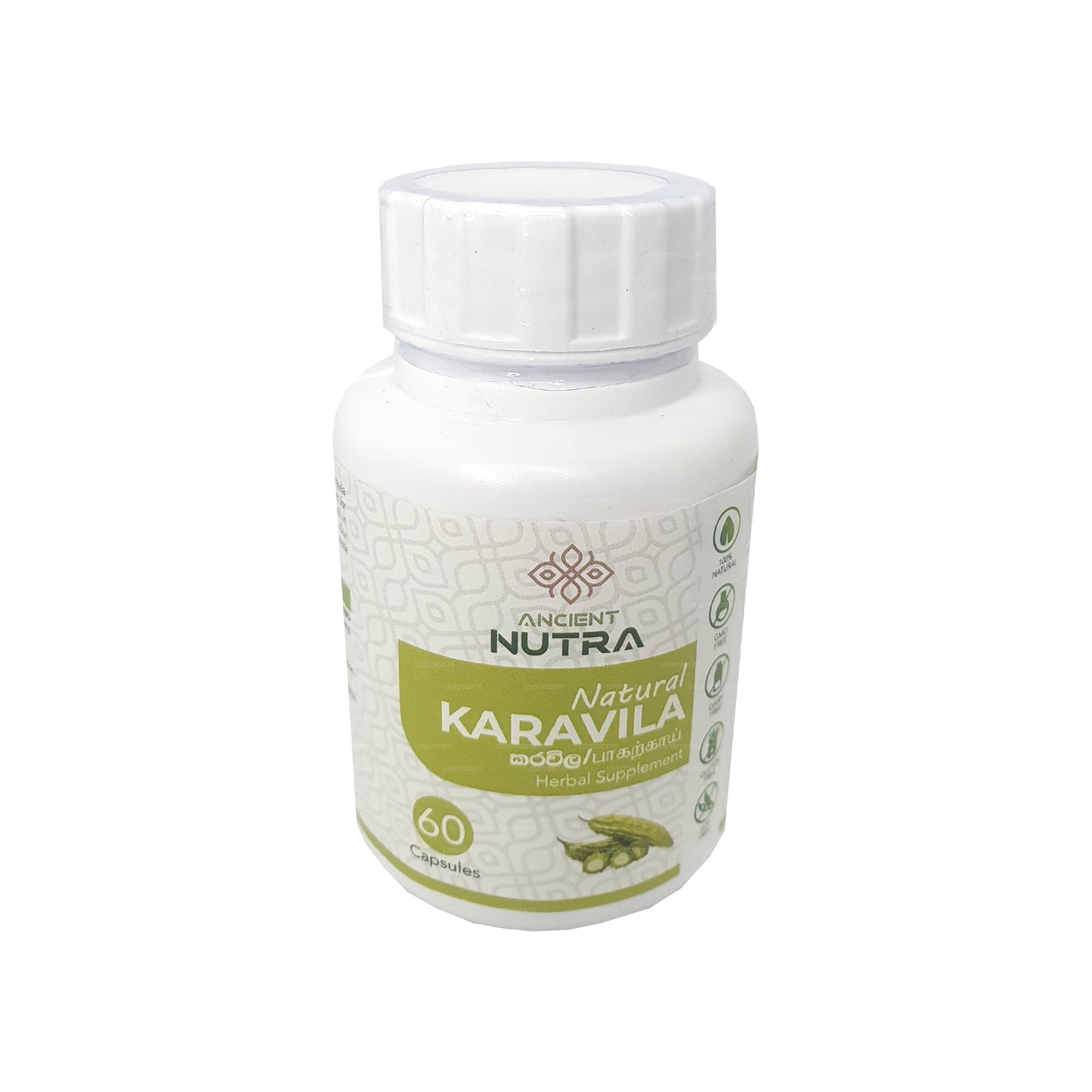 Ancient Nutra (Karavila) Bitter Melon (60 capsules)