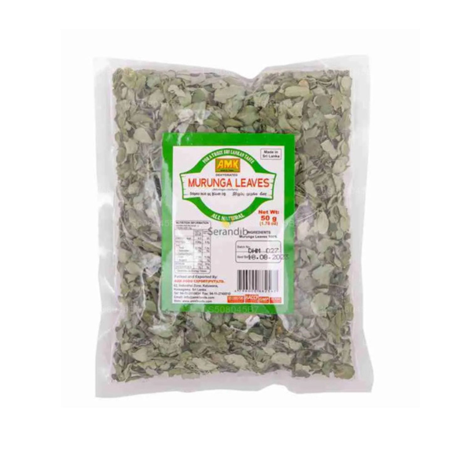 AMK Odwodnione Liście Murunga (50g)