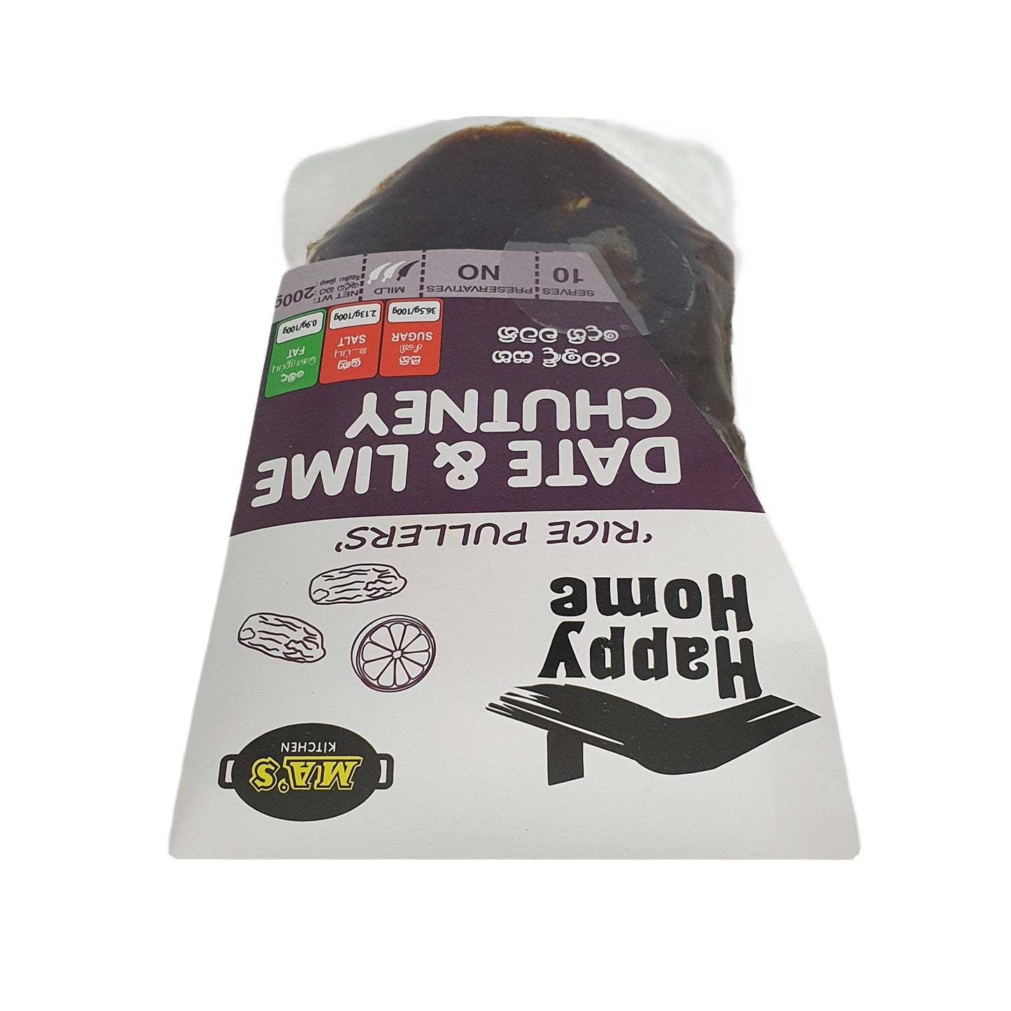 MA's Kitchen Chutney z daktylowym i limonkowym (200g)