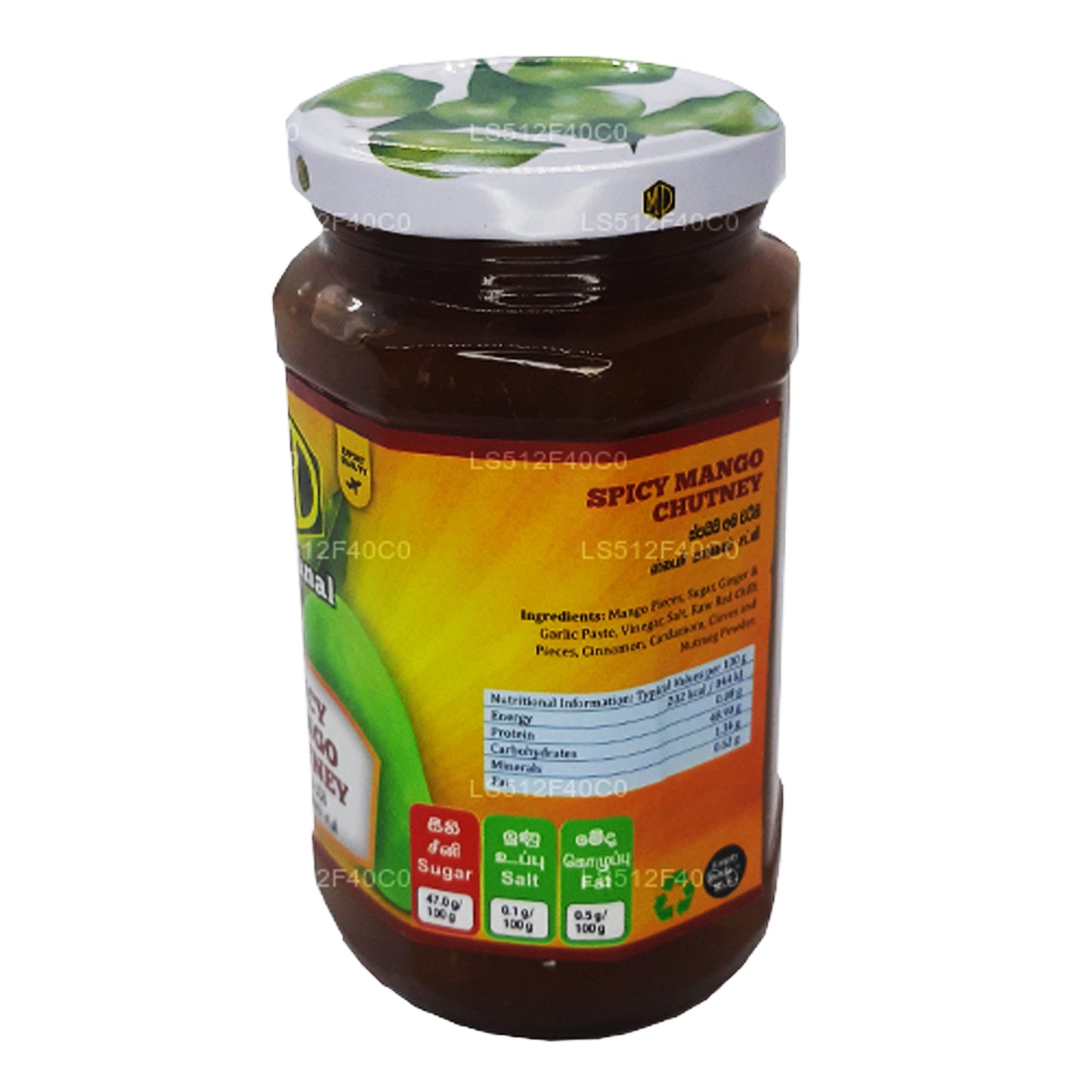 MD Pikantny Chutney z mango (500g)