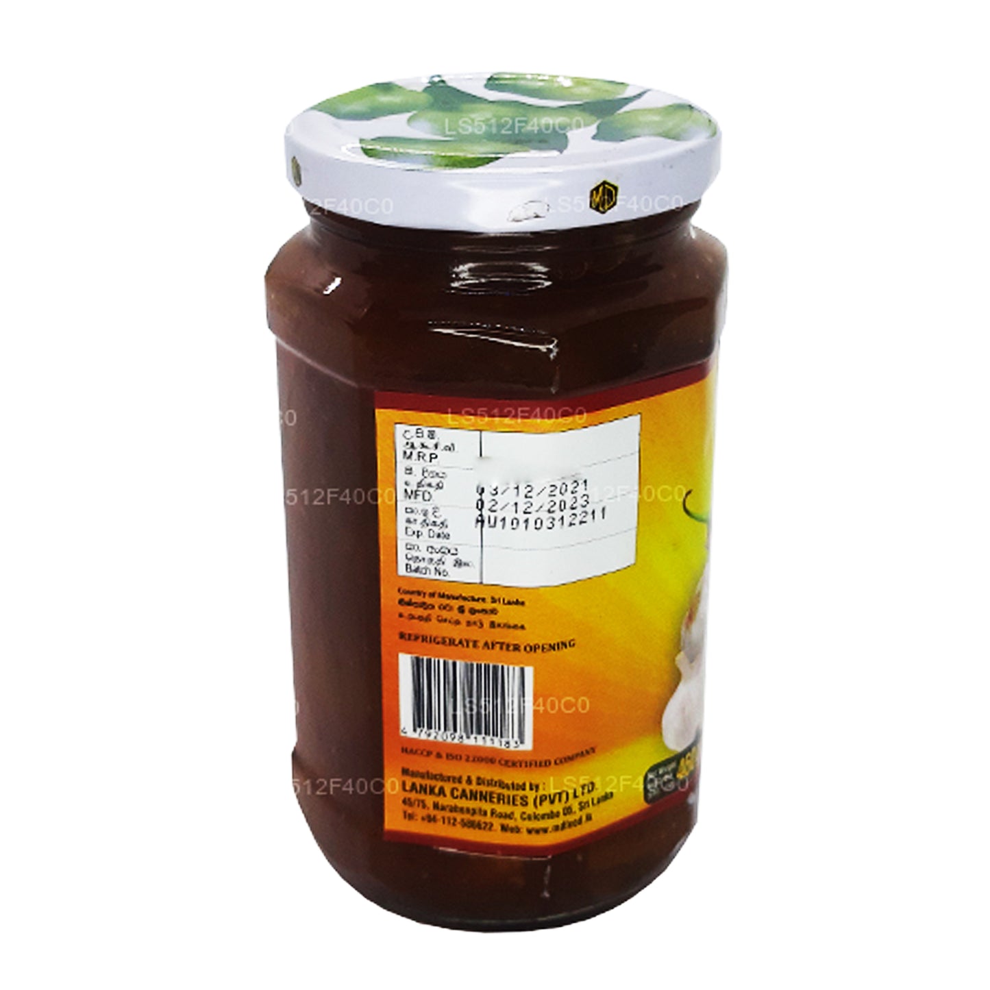 MD Pikantny Chutney z mango (500g)