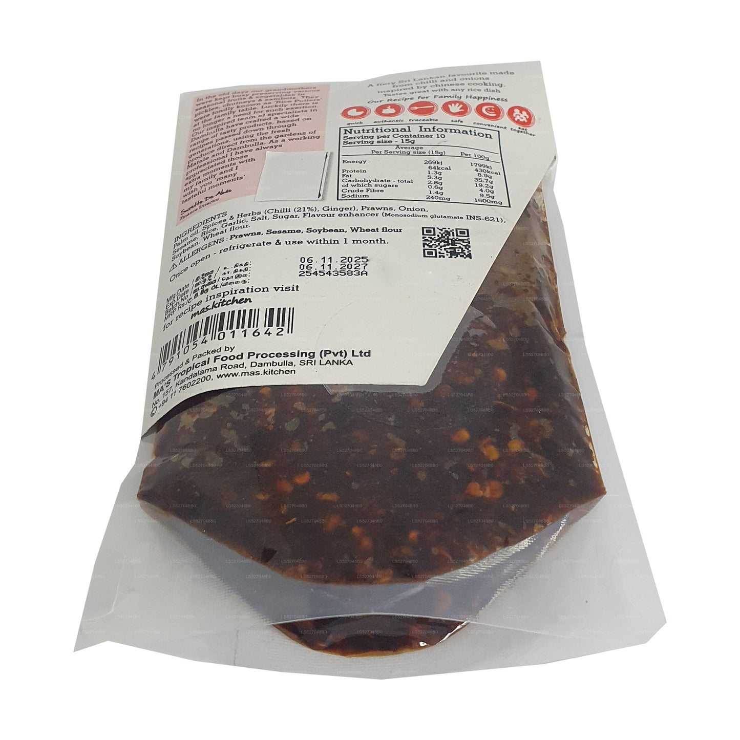 MA's Kitchen Chińska Pasta Chilli (150g)