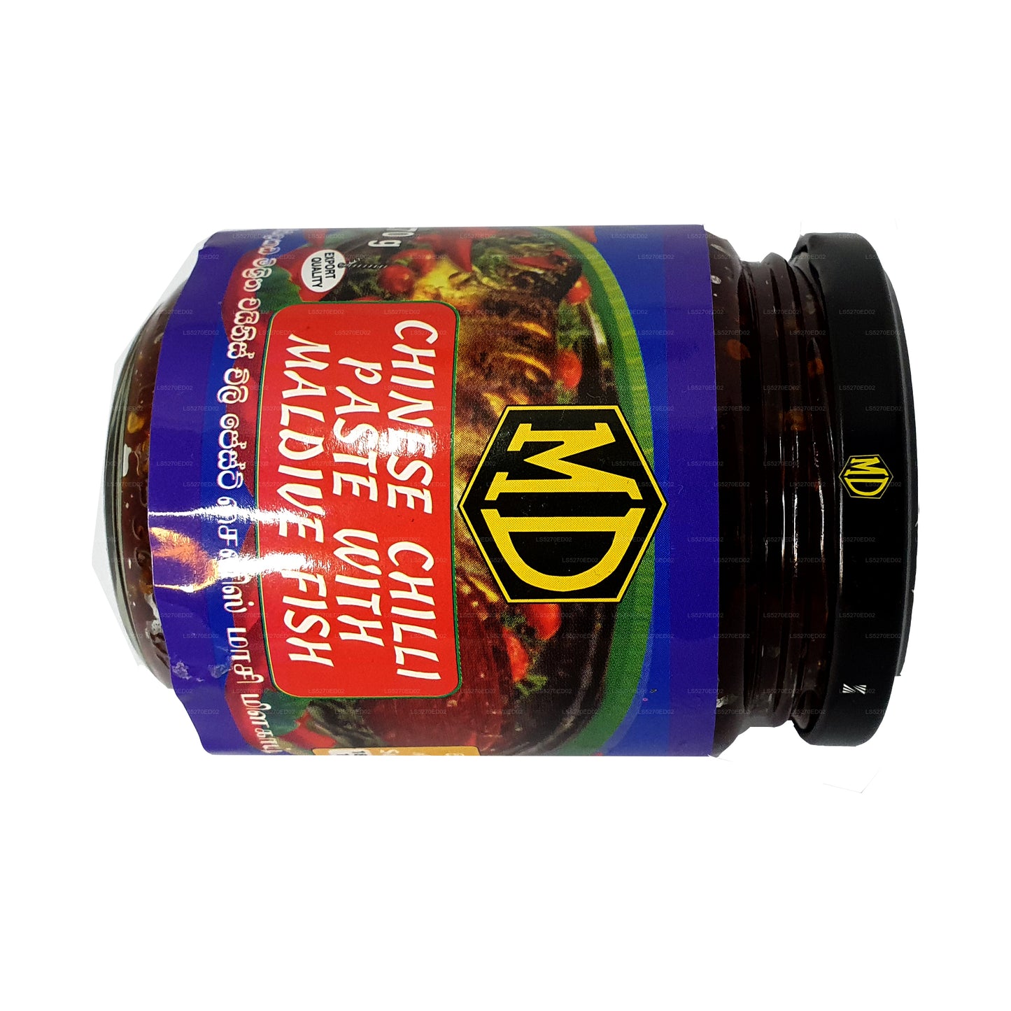 MD Chińska pasta chili z rybą malediwską (270g)