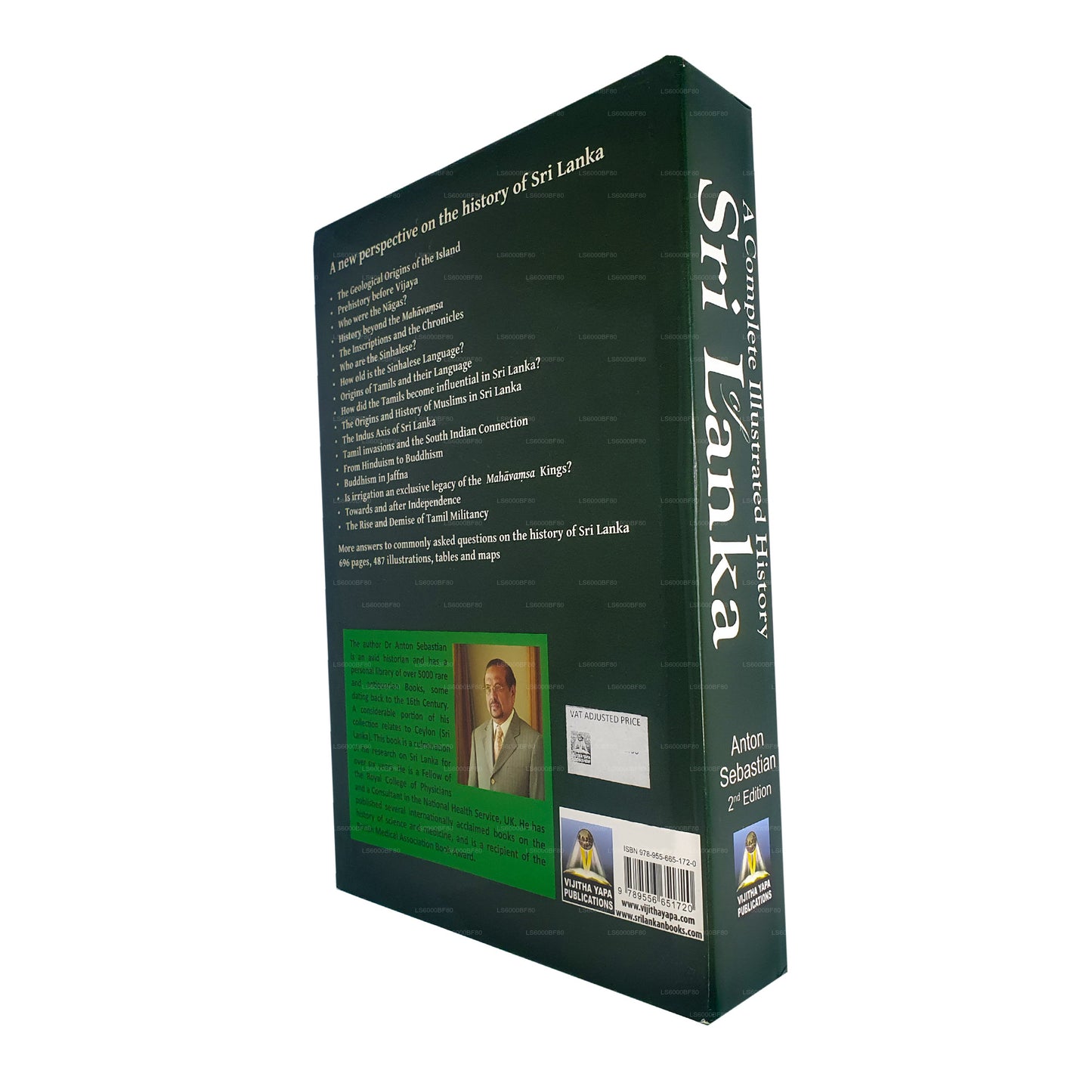 Pełna ilustrowana historia Sri Lanki