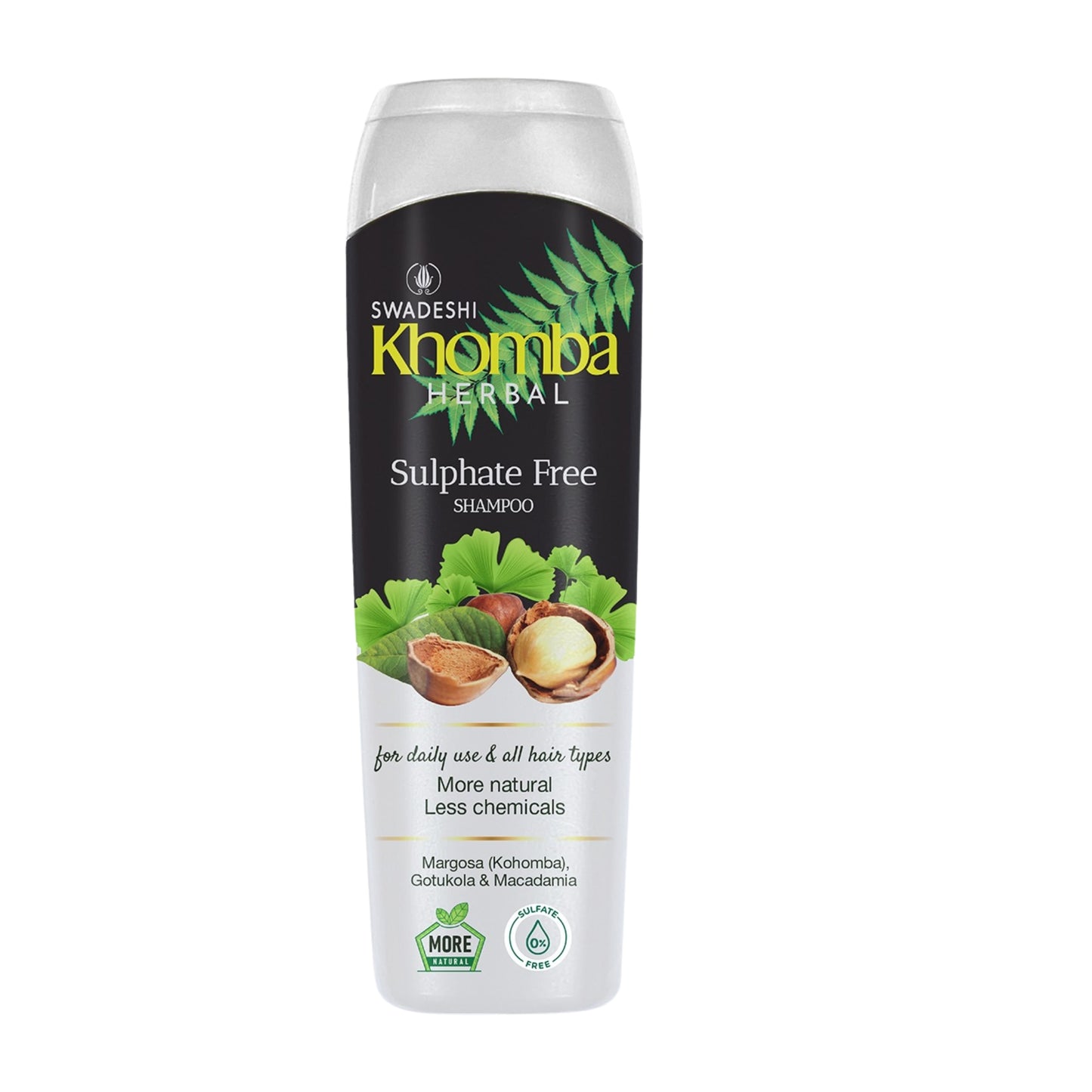 Swadeshi Khomba Łupież Szampon Kontrolny (180ml)