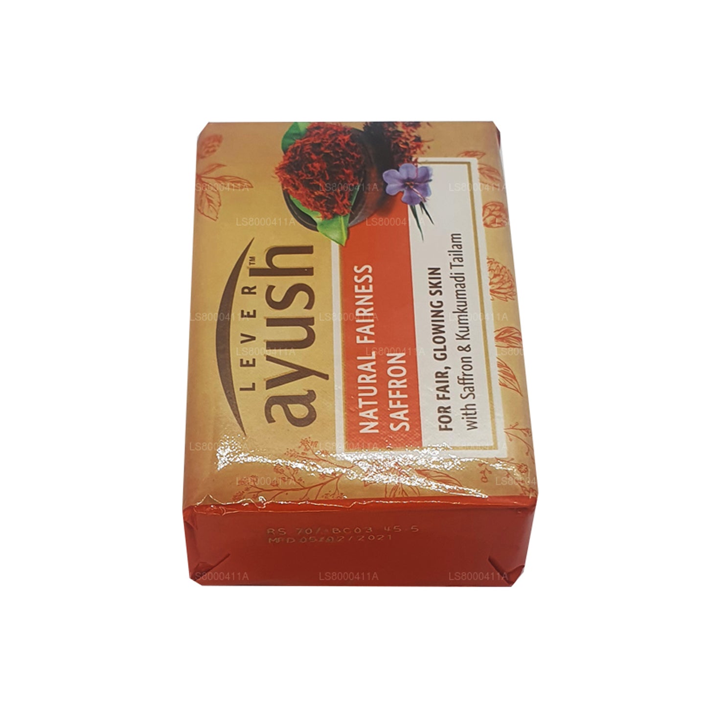 Lever Ayush Natural Fairness Mydło Szafranowe (100g)