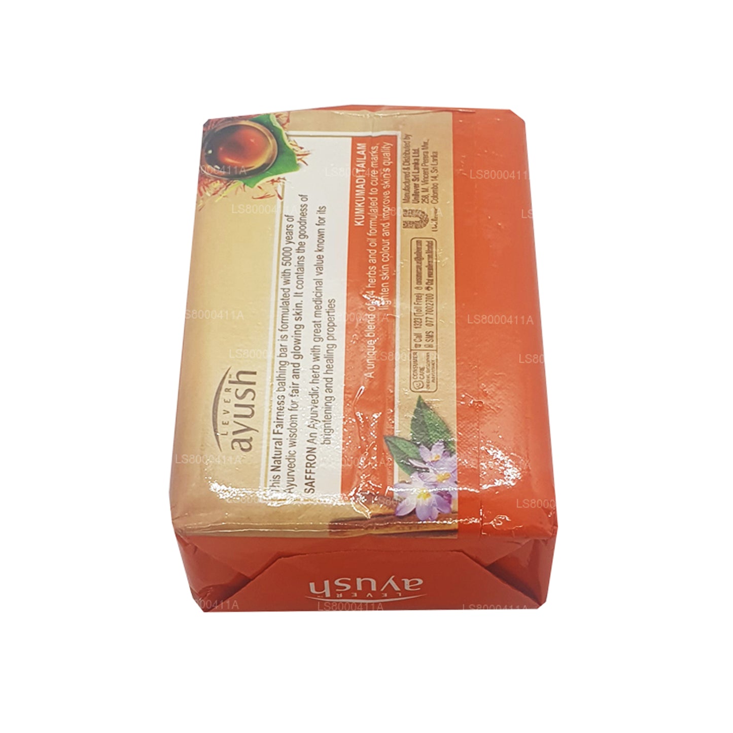 Lever Ayush Natural Fairness Mydło Szafranowe (100g)