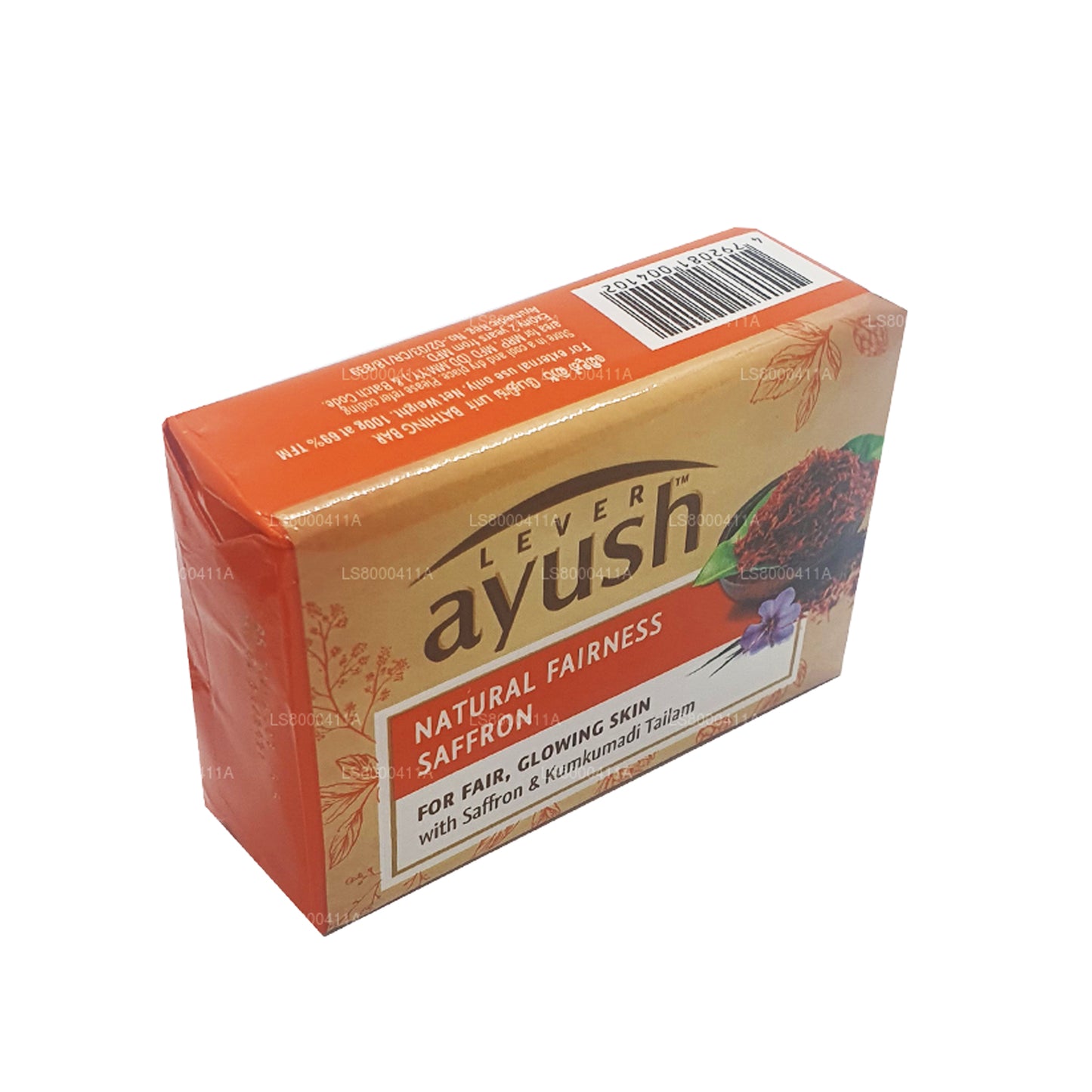 Lever Ayush Natural Fairness Mydło Szafranowe (100g)