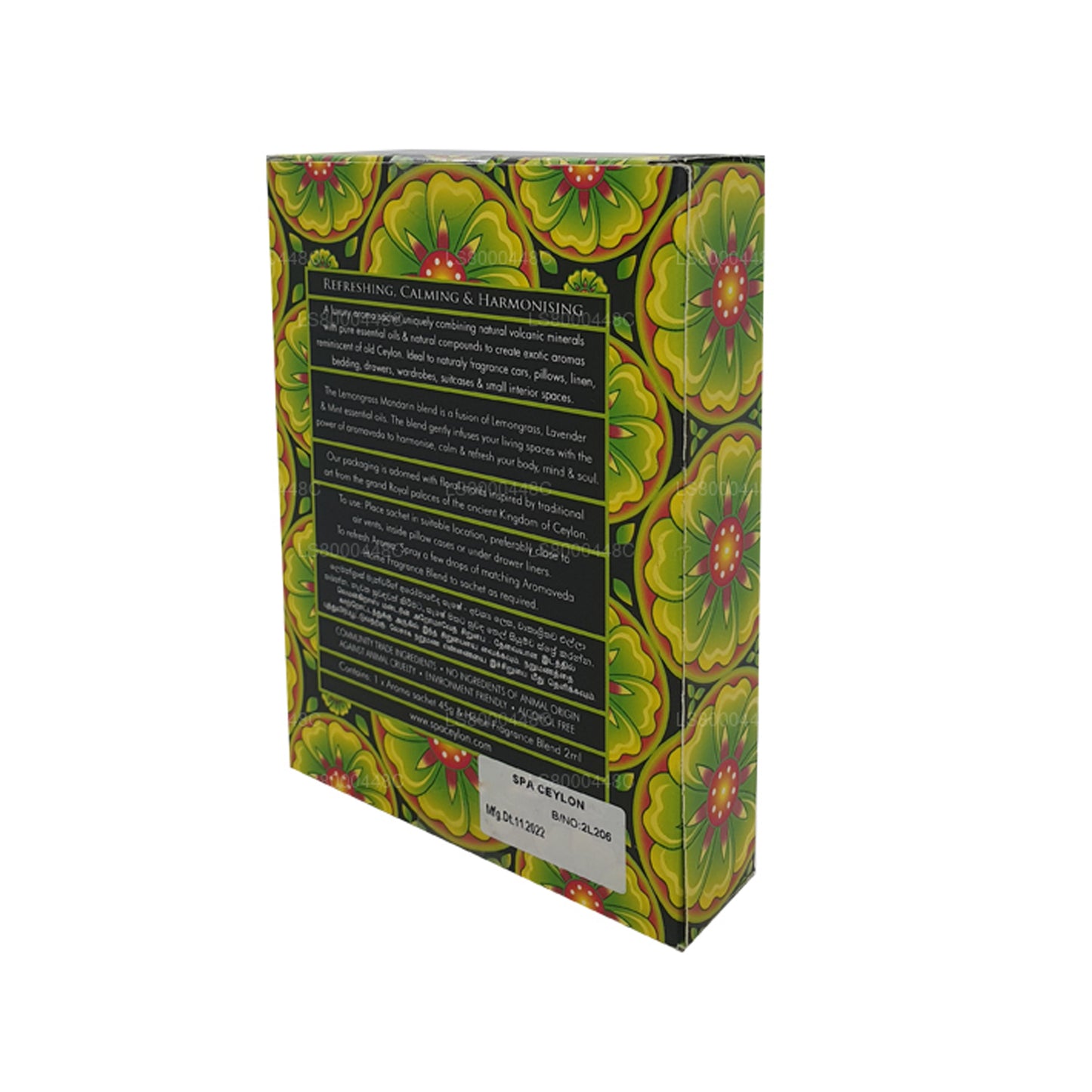 Spa Ceylon Trawa cytrynowa Mandarynka Aromaveda Aroma Saszetka (45g)