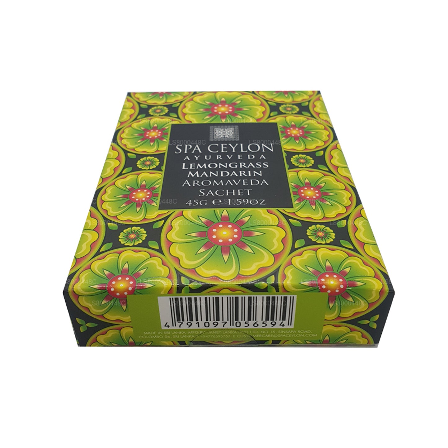 Spa Ceylon Trawa cytrynowa Mandarynka Aromaveda Aroma Saszetka (45g)