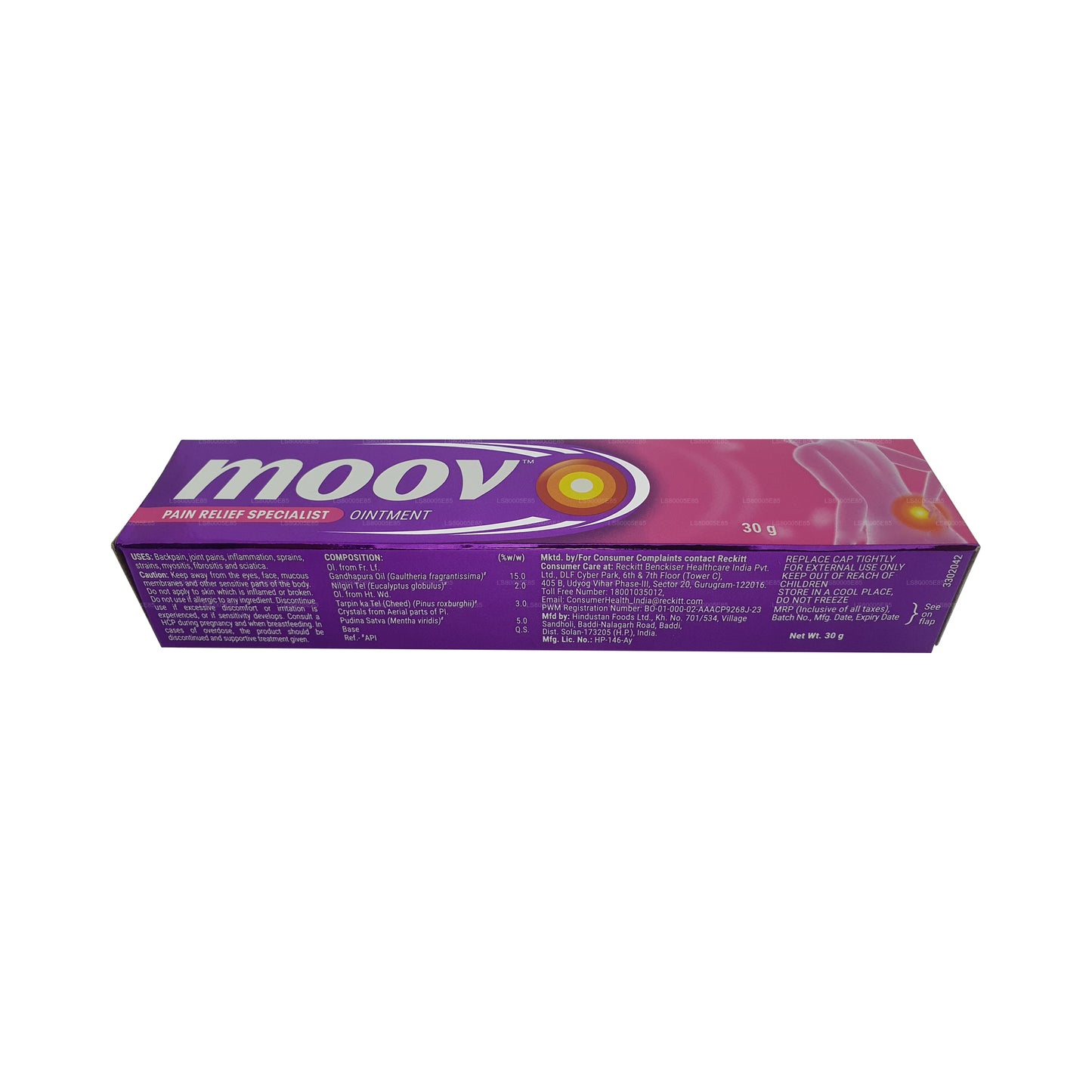 Maść Specjalistyczna Moov Pain Relief (30g)