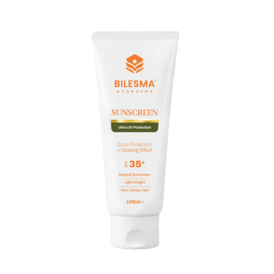 Bilesma Naturalny Ajurwedyjski Krem Przeciwsłoneczny (100ml)