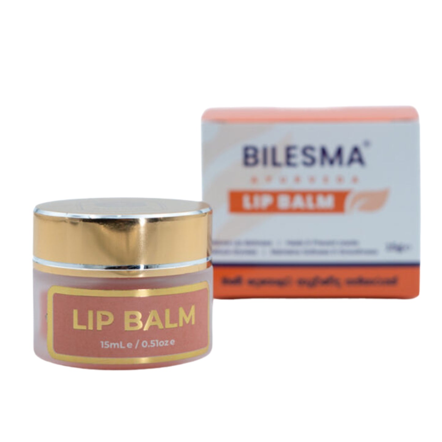 Bilesma Naturalny Ajurwedyjski Balsam do Ust (15g)